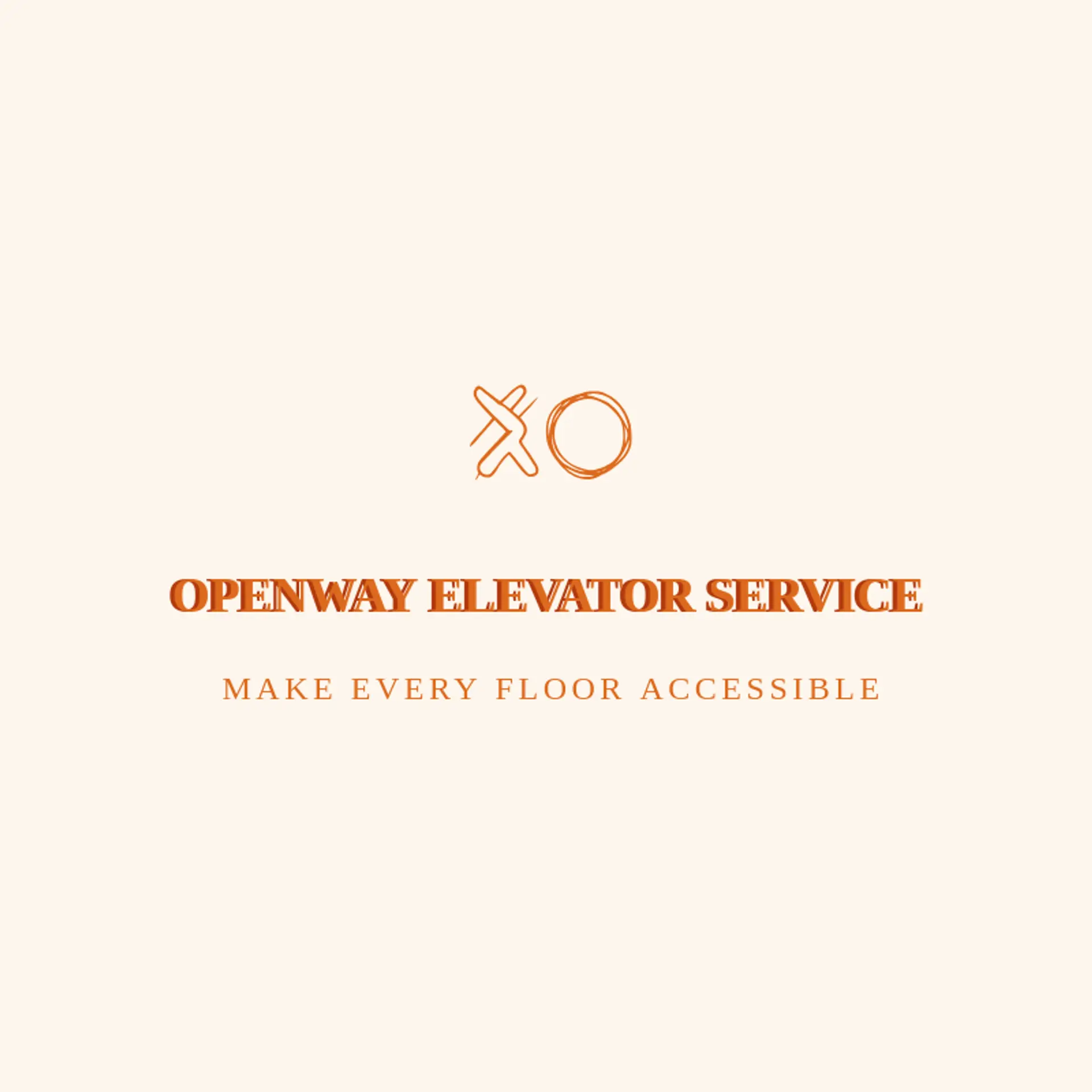 Openway Elevator Service logo for elevator