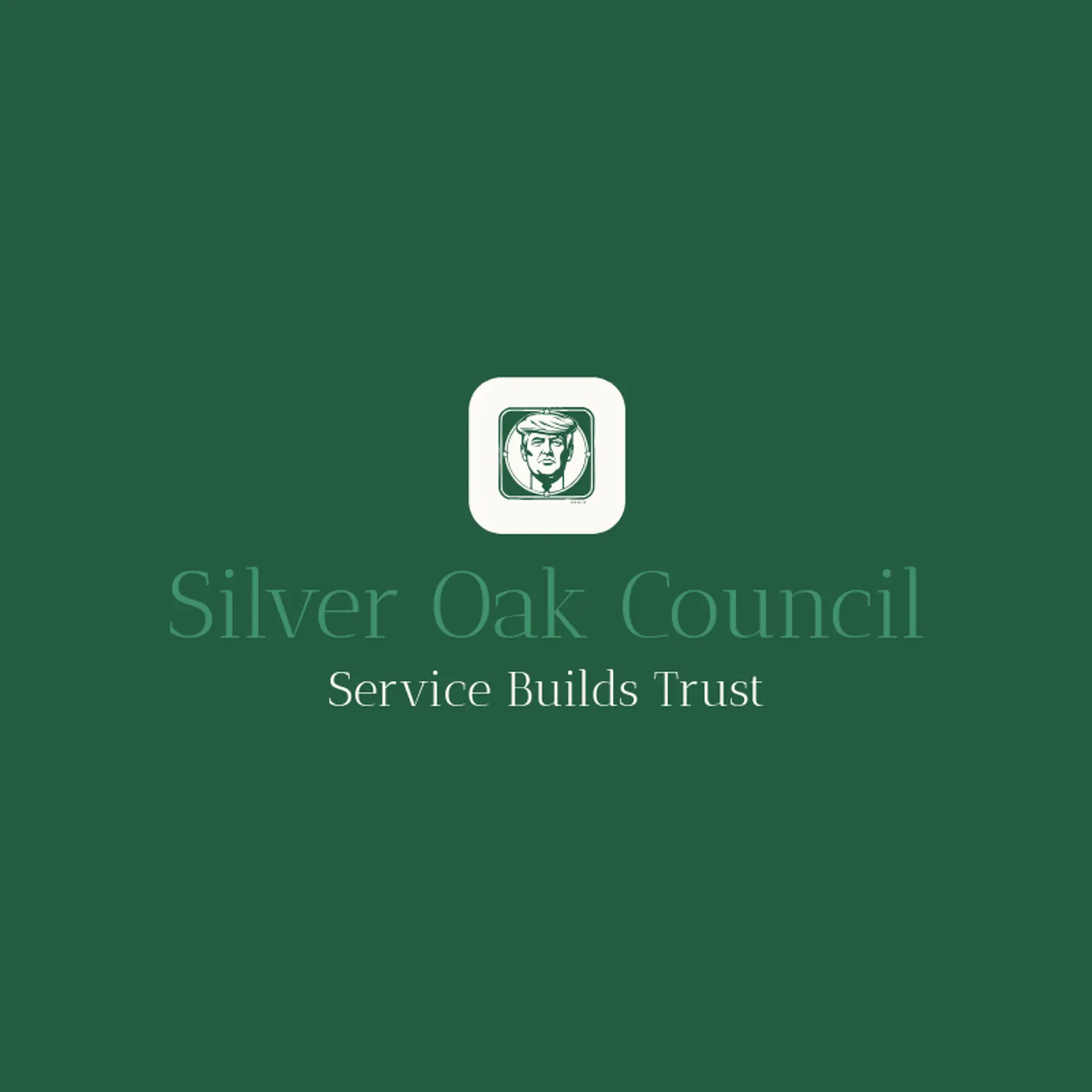 Silver Oak Council logo for president