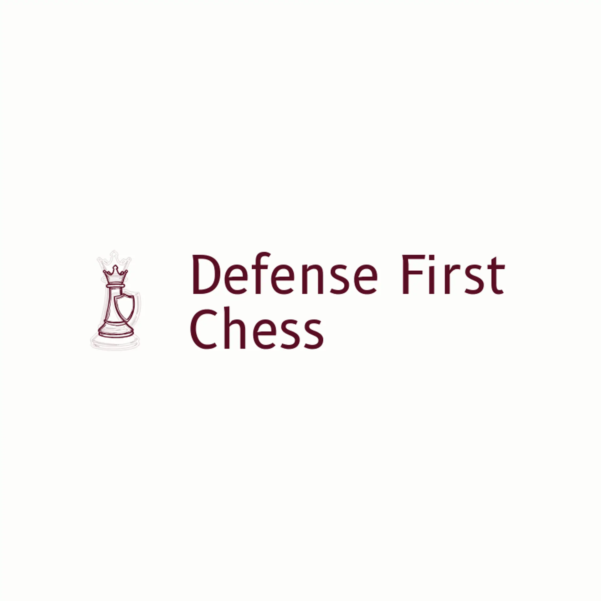 Defense First Chess logo for chess