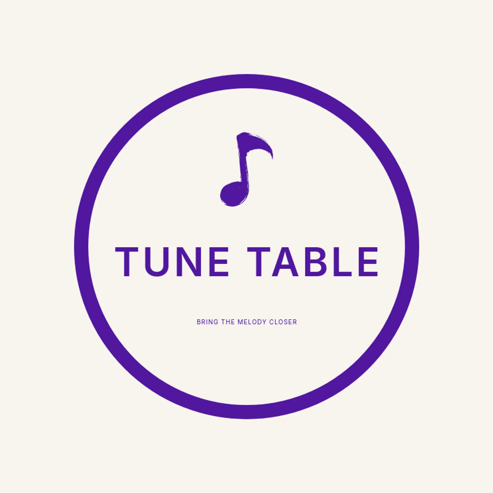 Tune Table logo for audio