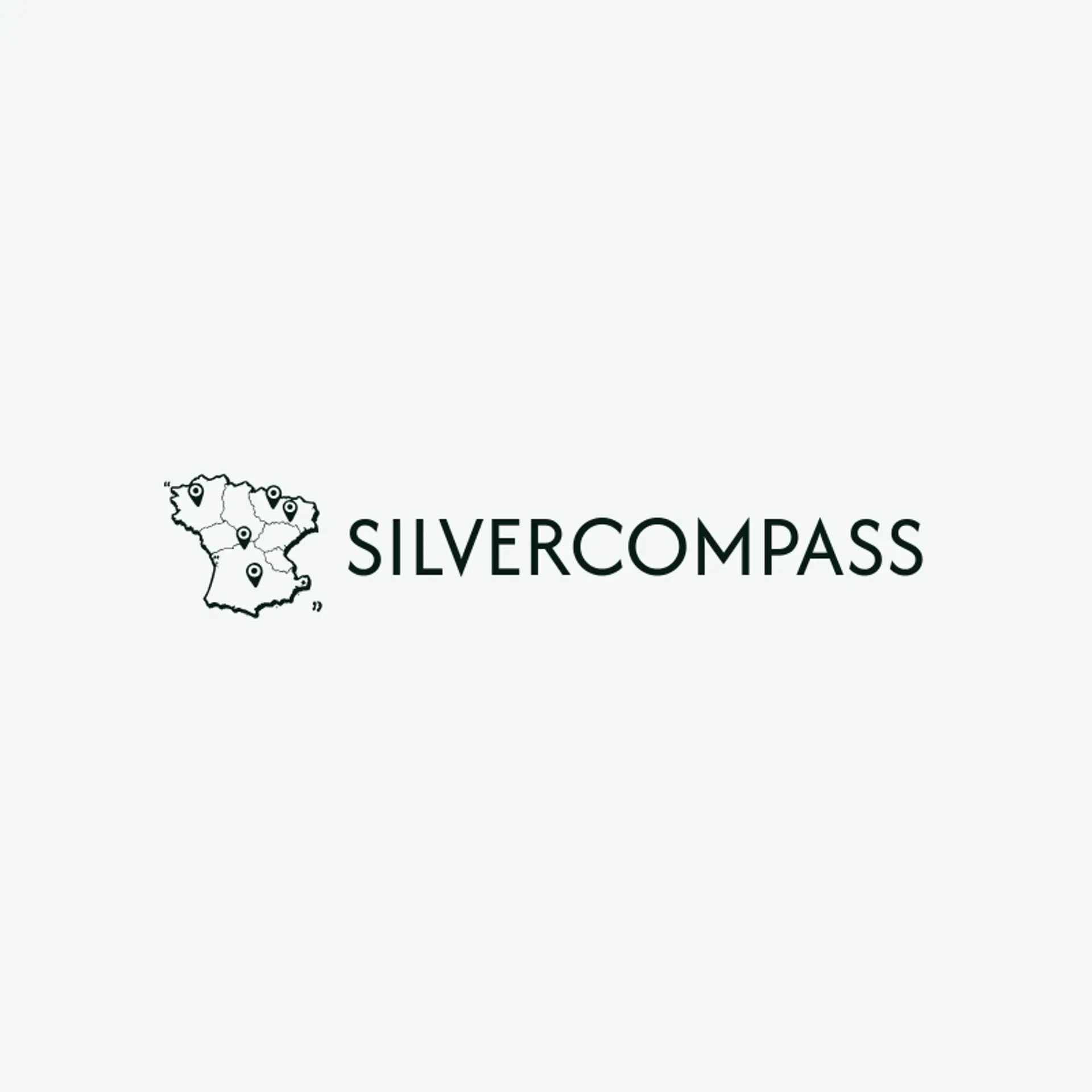 Silver Compass logo for france
