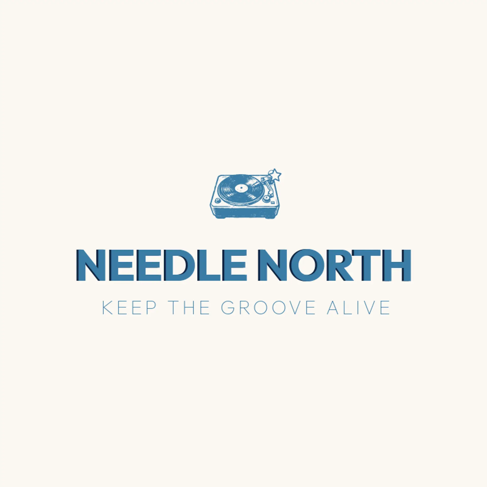 Needle North logo for audio
