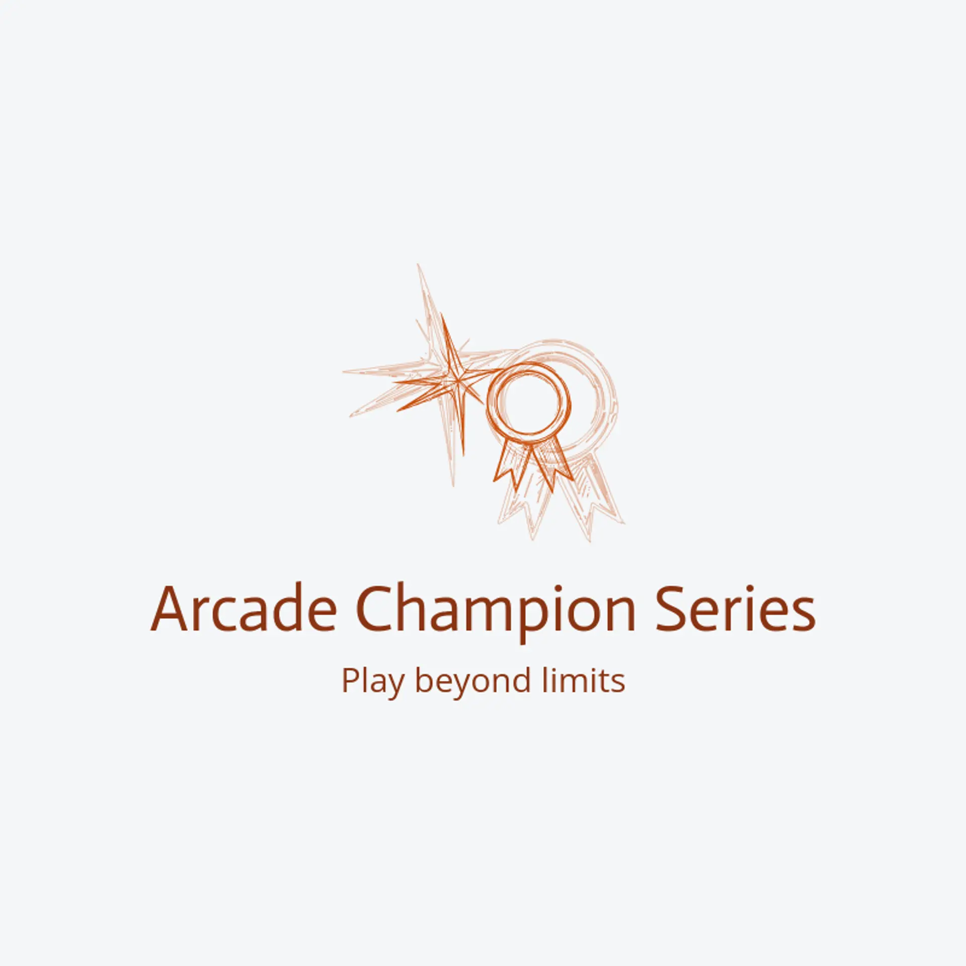 Arcade Champion Series logo for tournament