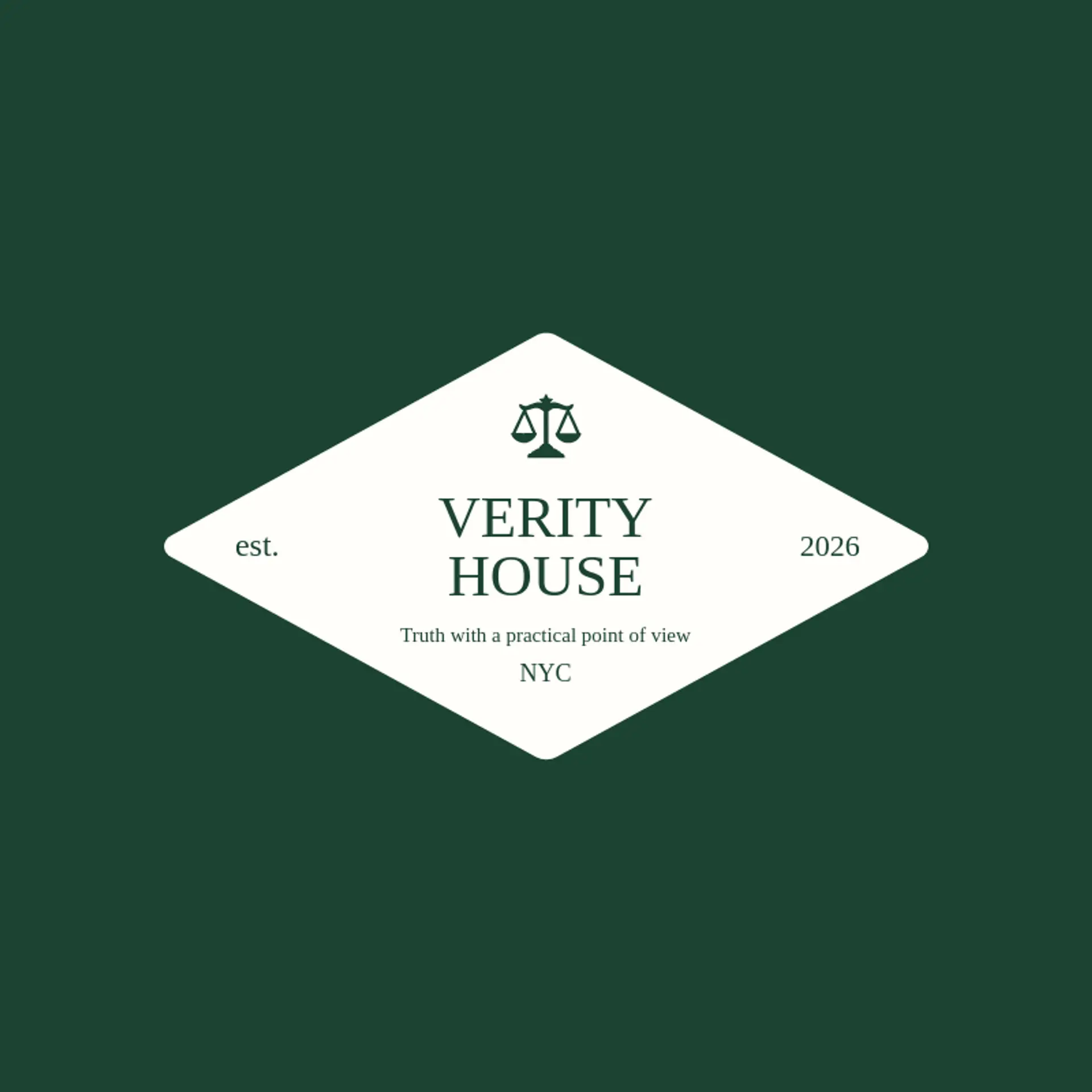 Verity House logo for legal