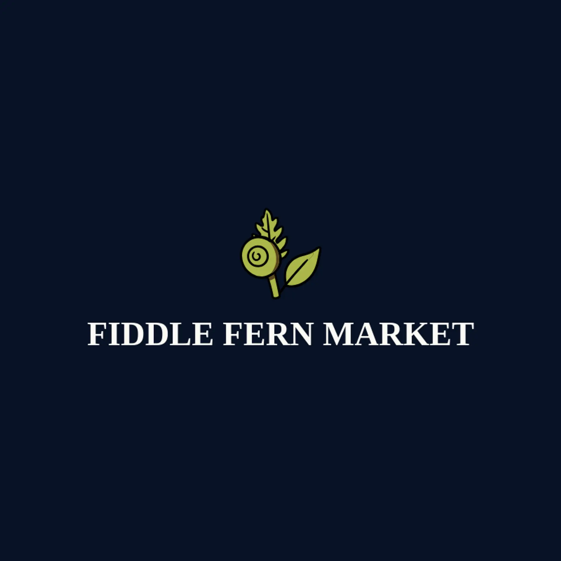 Fiddle Fern Market logo for fern