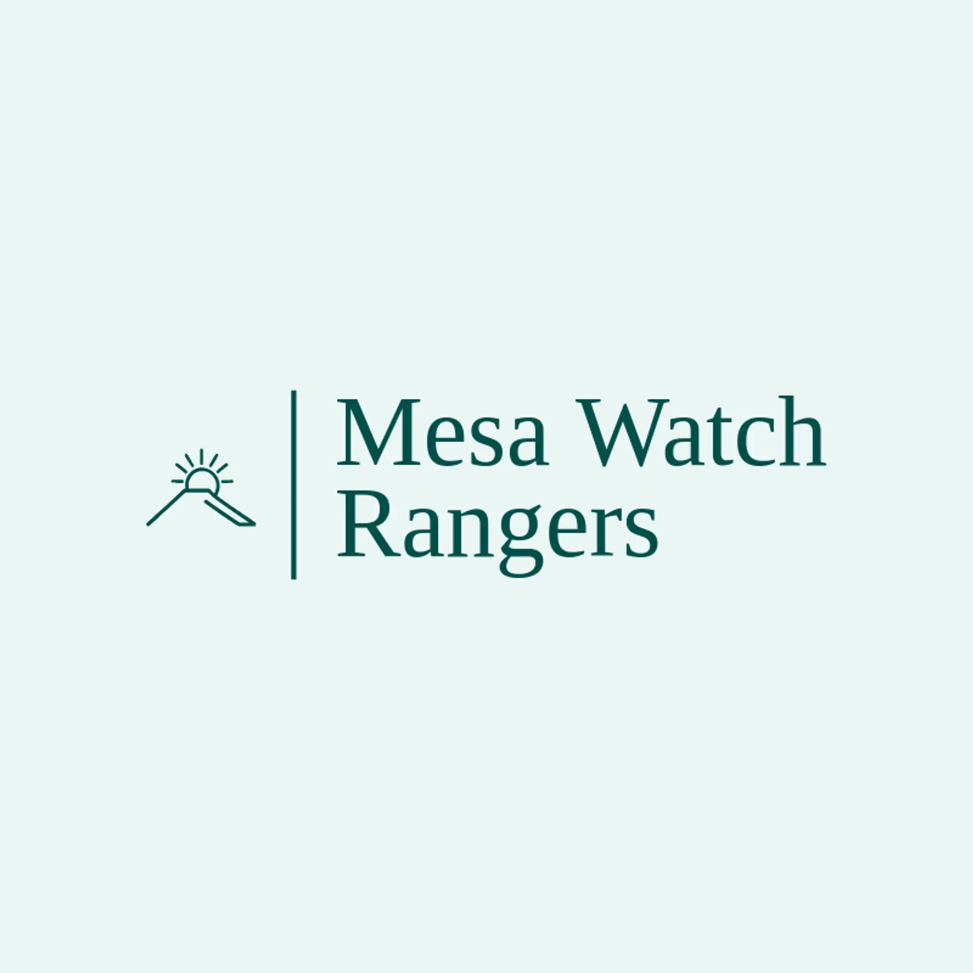 Mesa Watch Rangers logo for ranger