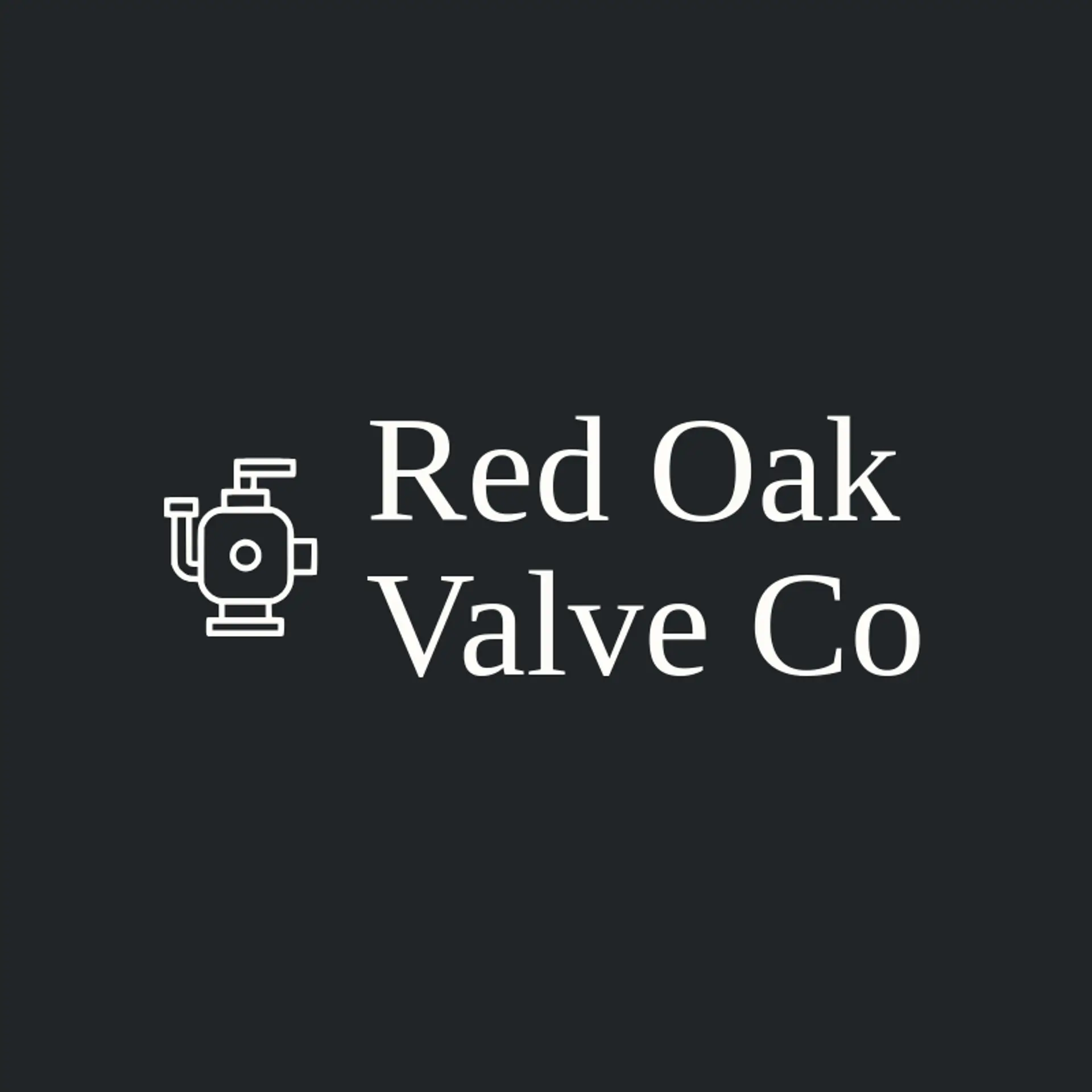 Red Oak Valve Co logo for valve