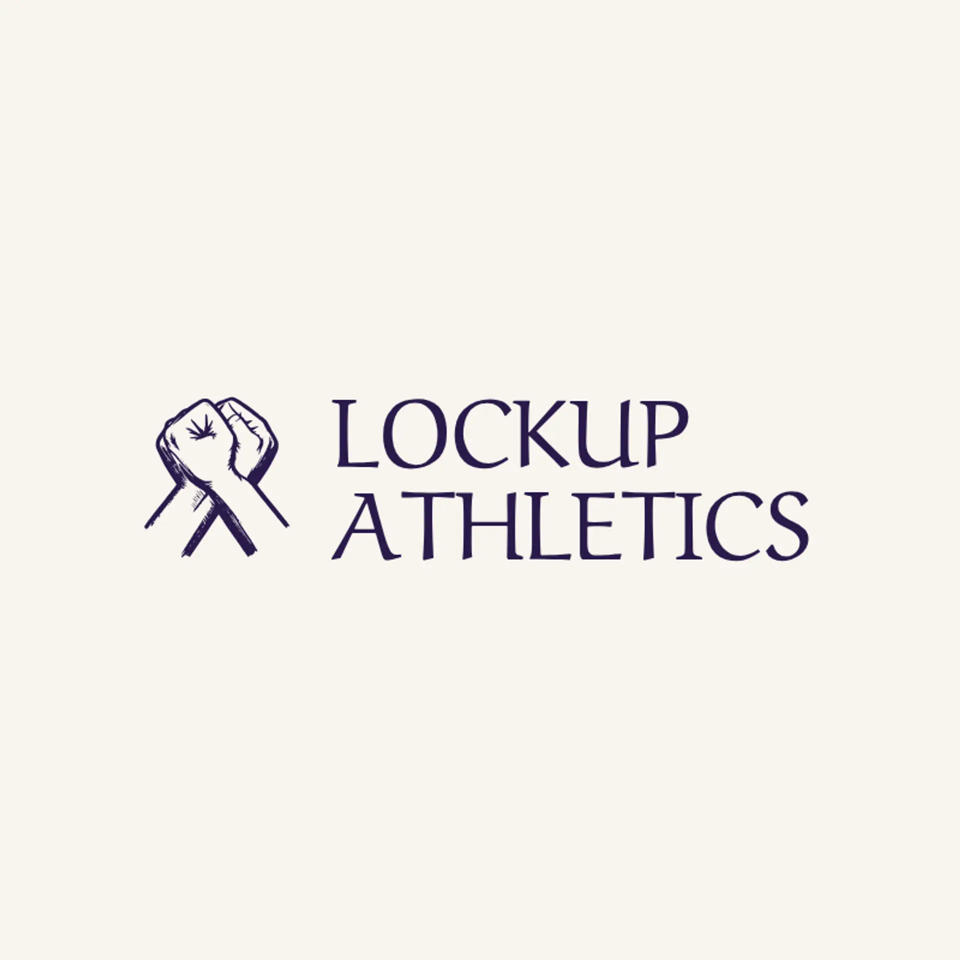 Lockup Athletics logo for wrestling