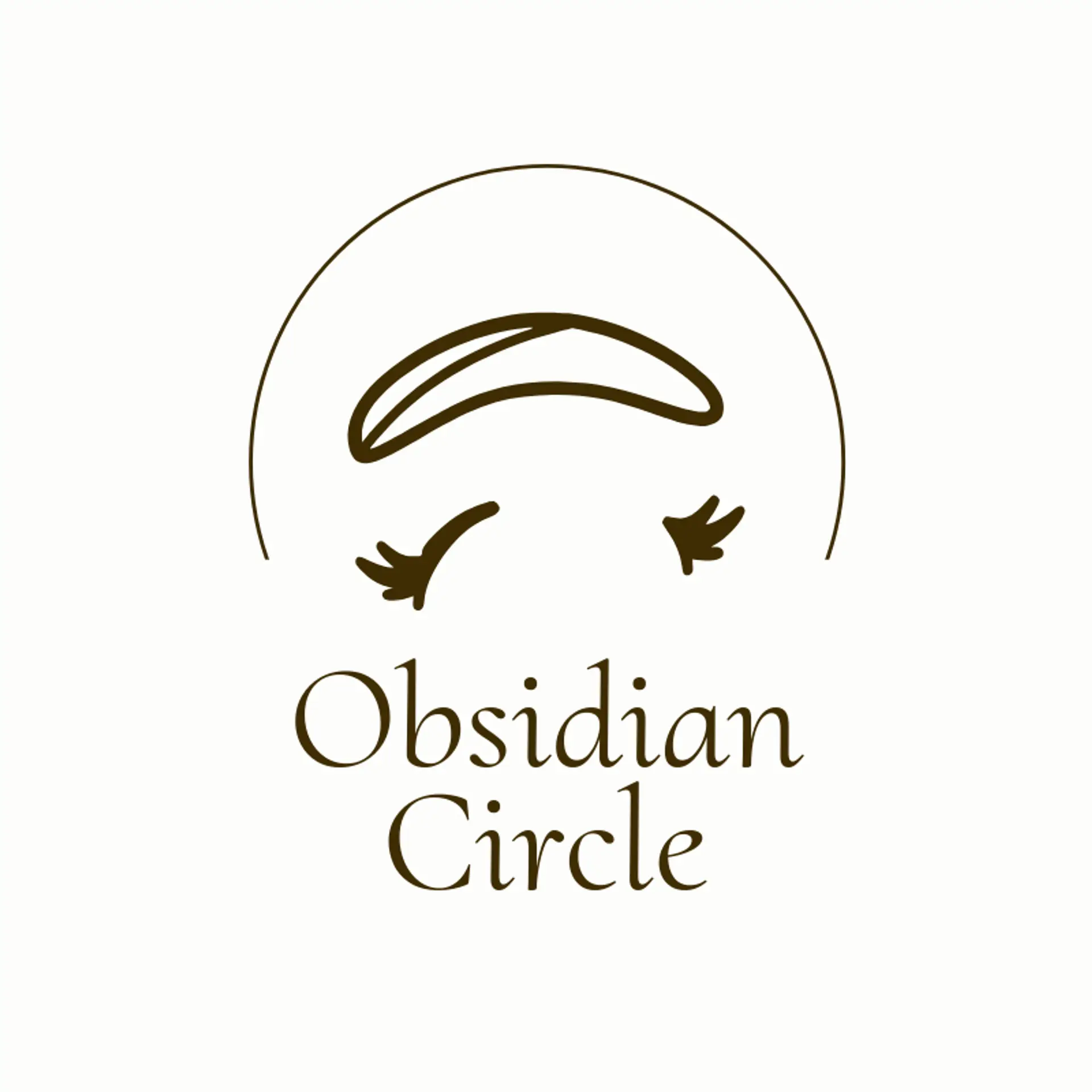 Obsidian Circle logo for illuminati