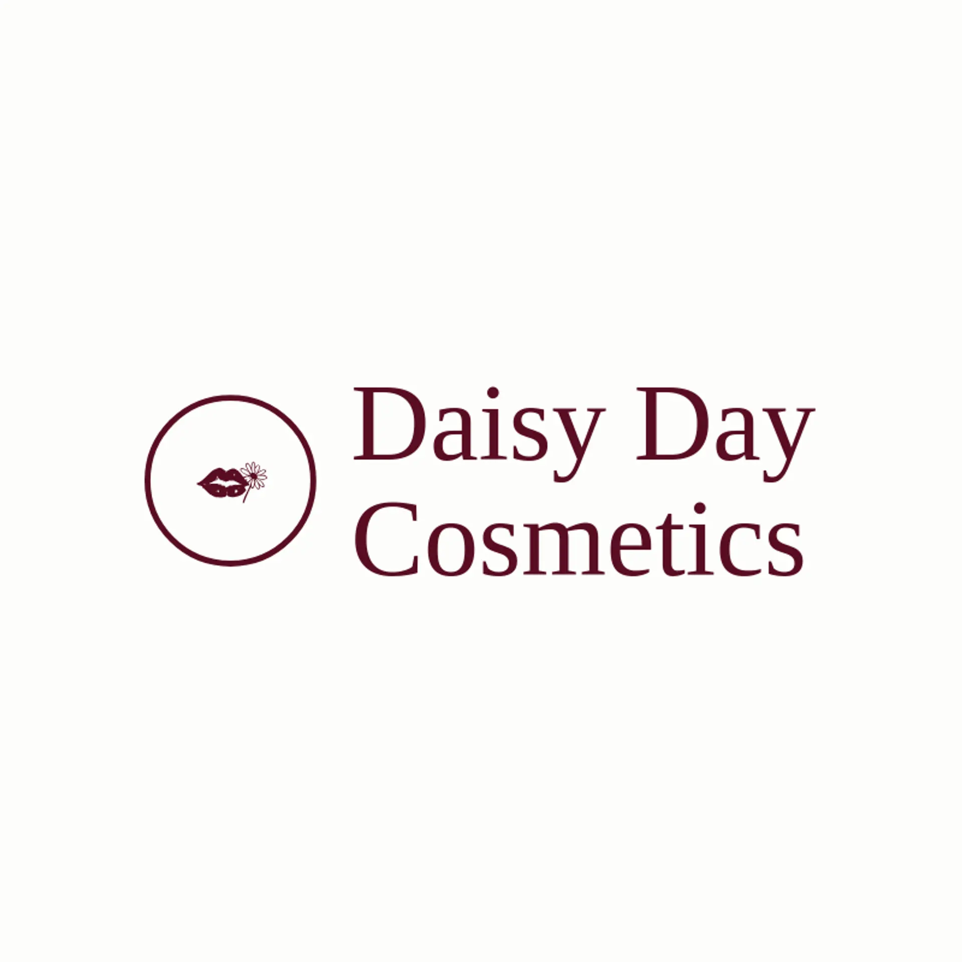 Daisy Day Cosmetics logo for lips