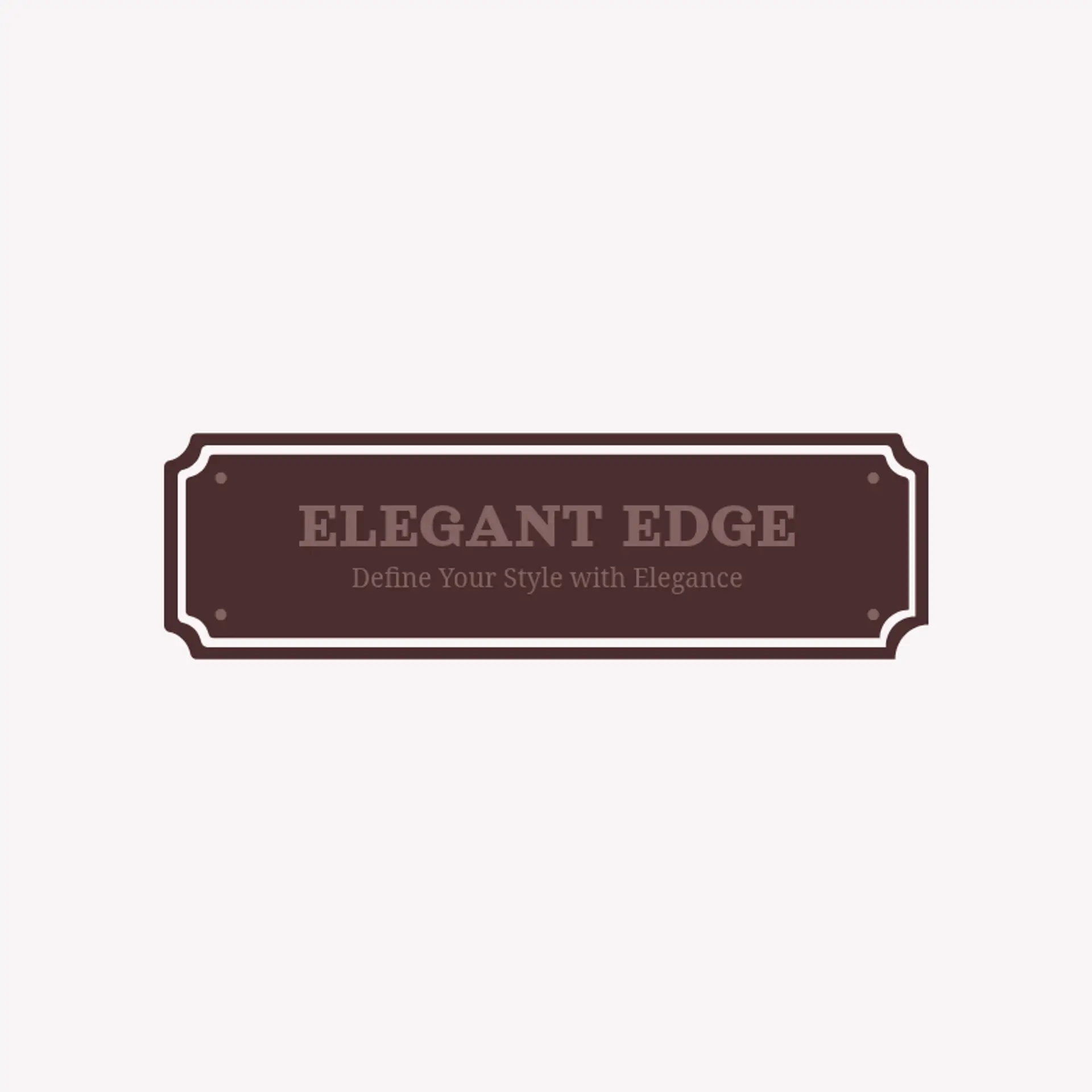 Luxe Loop logo for fashion brand