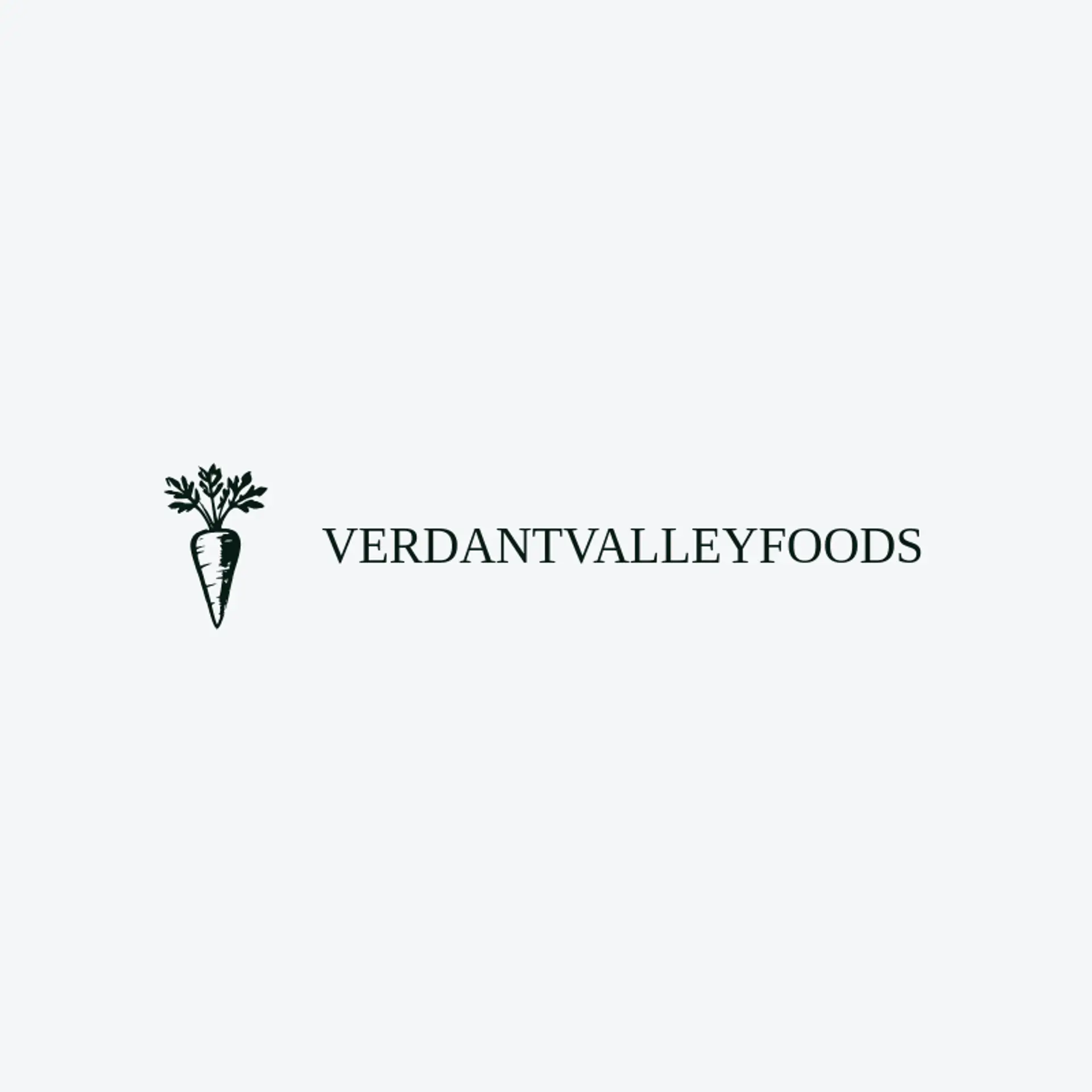 Verdant Valley Foods logo for carrot