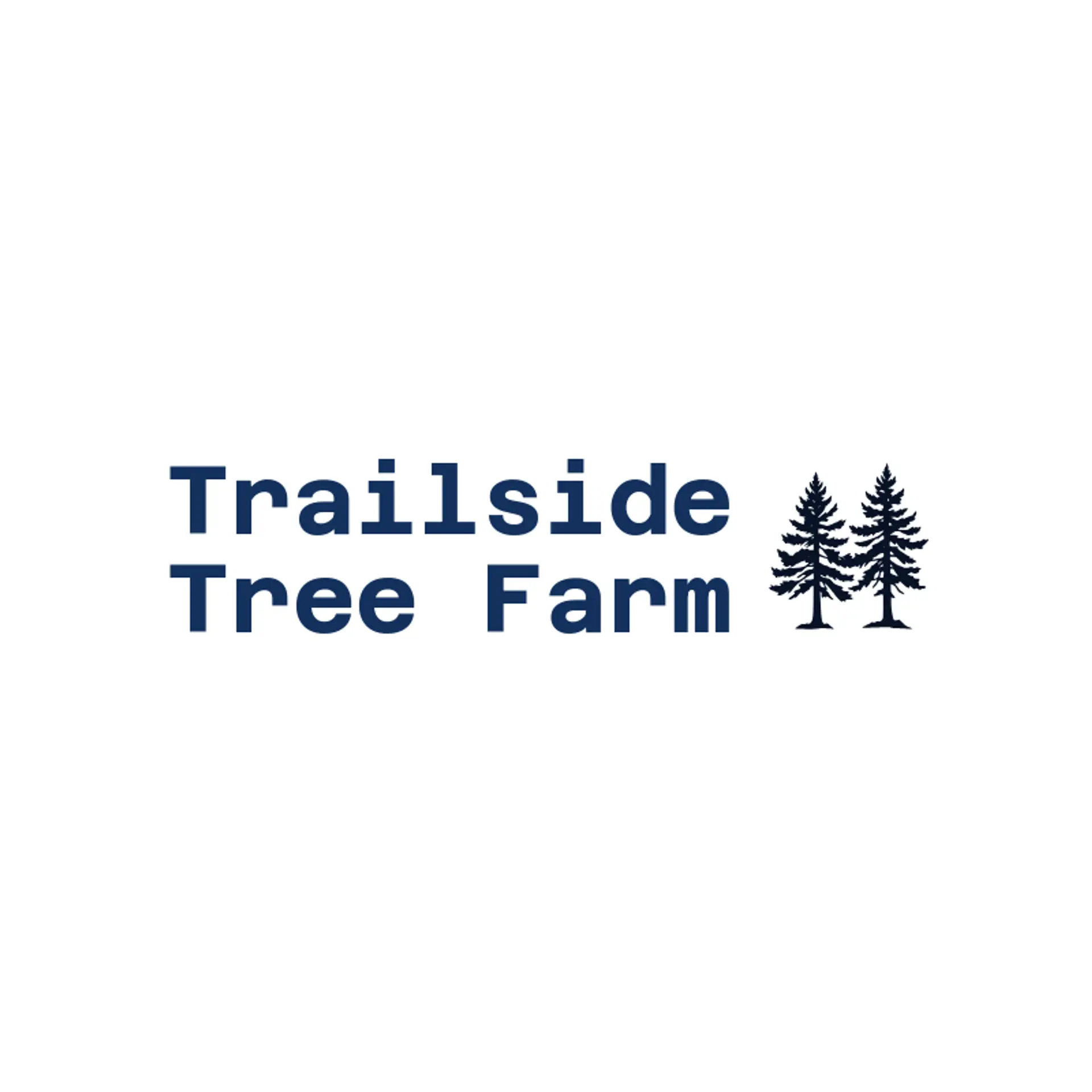 Trailside Tree Farm logo for evergreen