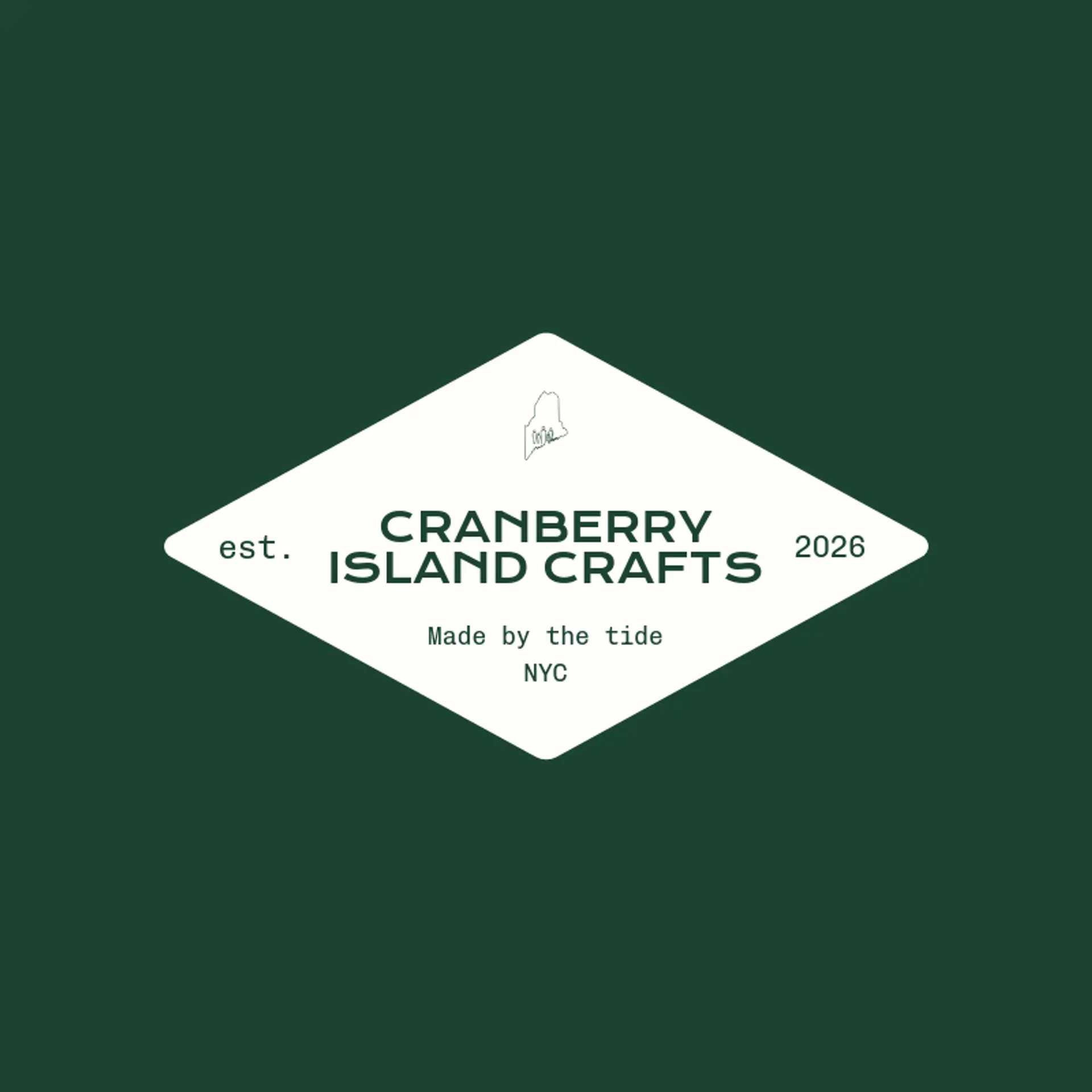 Cranberry Island Crafts logo for maine