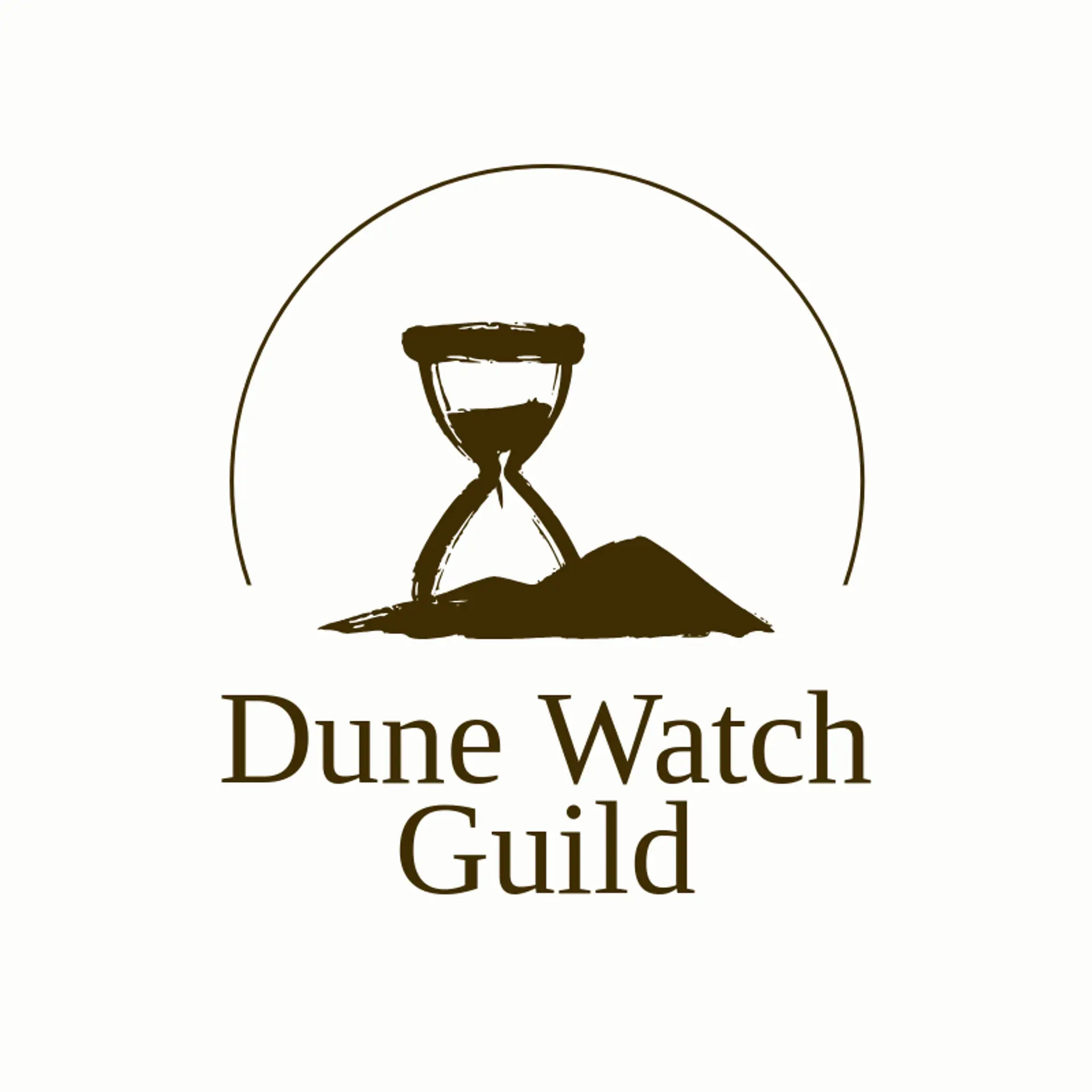 Dune Watch Guild logo for hourglass
