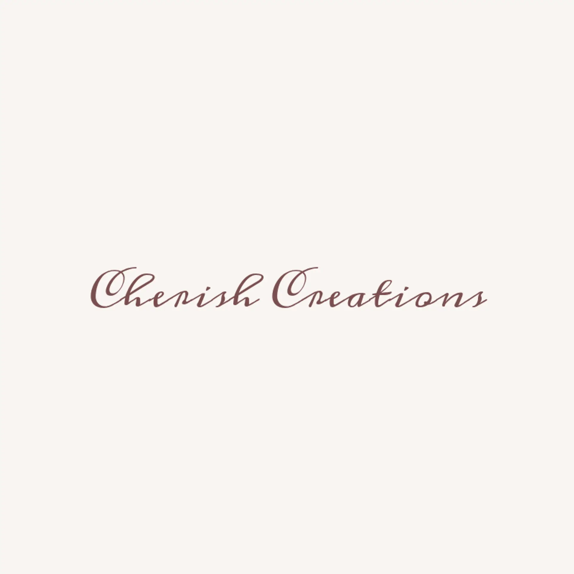 Cherish Creations logo for best wedding