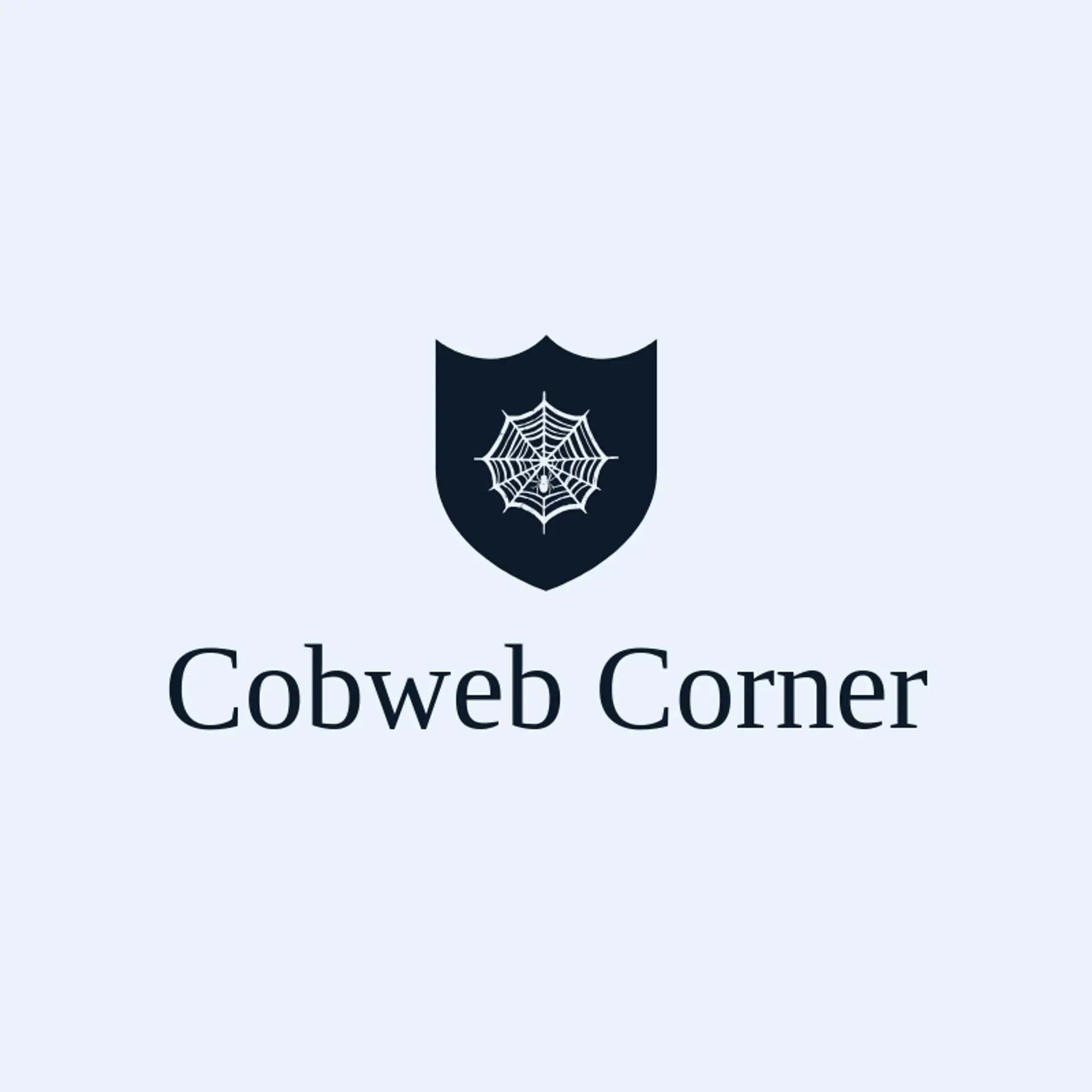Cobweb Corner logo for spooky