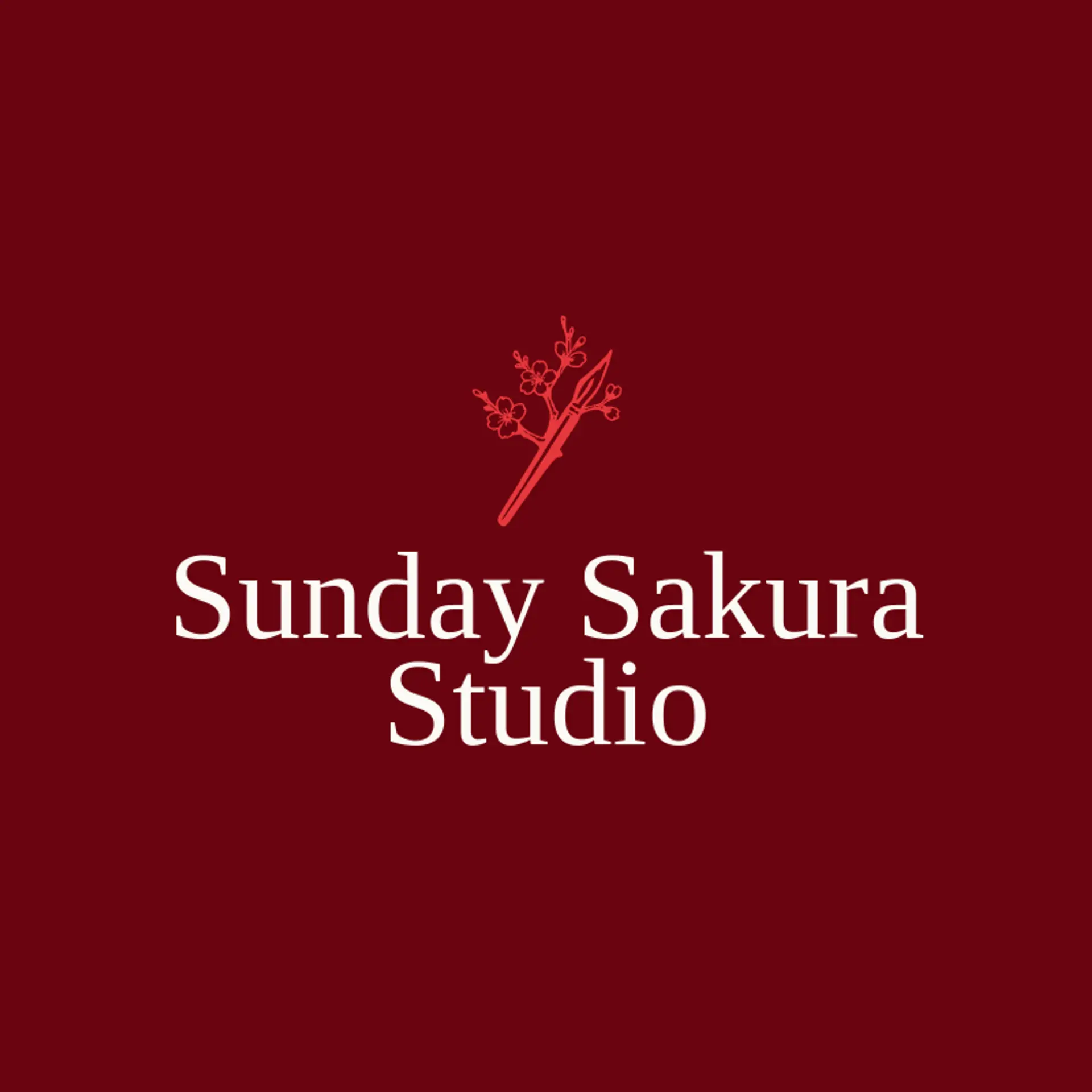 Sunday Sakura Studio logo for sakura