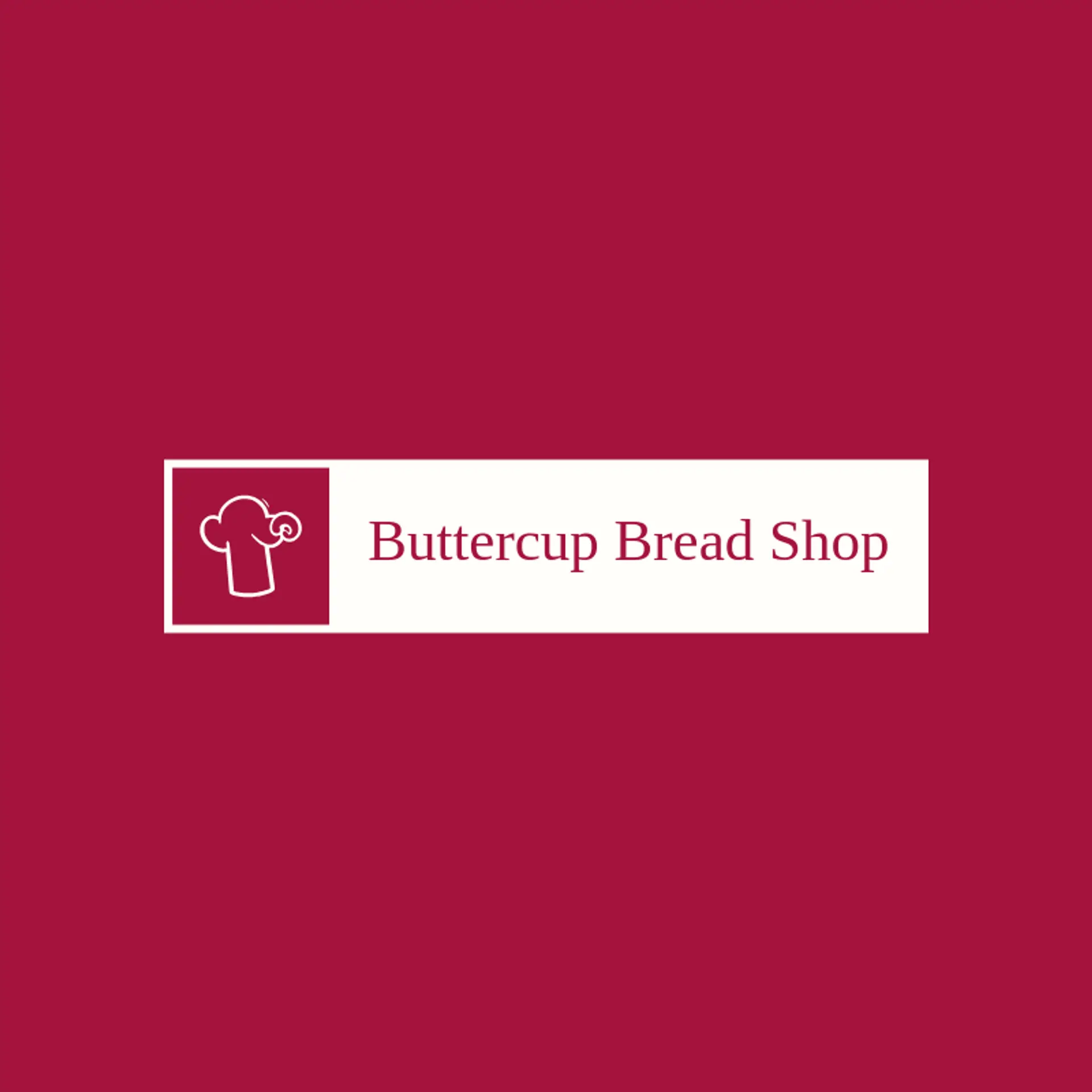 Buttercup Bread Shop logo for chef hat