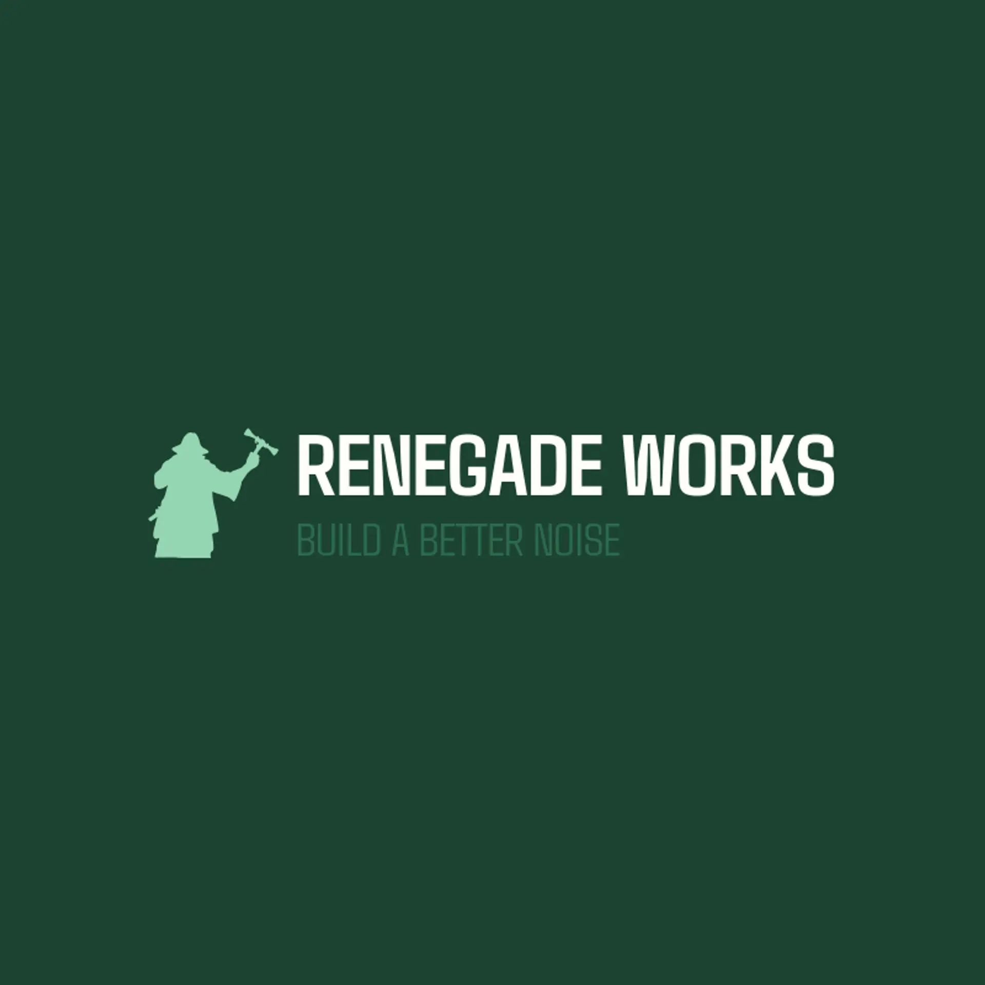 Renegade Works logo for rebel