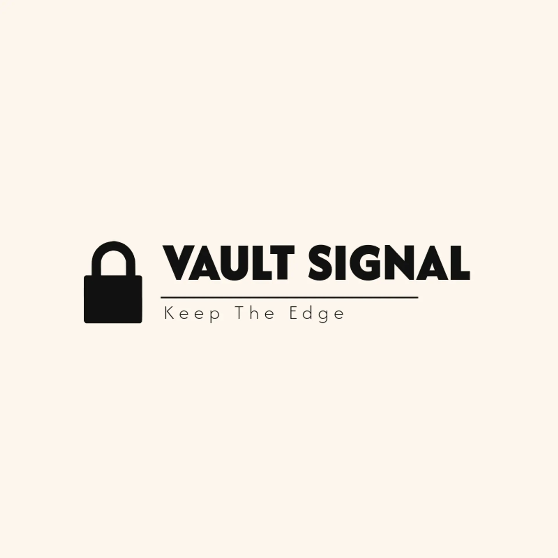 Vault Signal logo for hacker