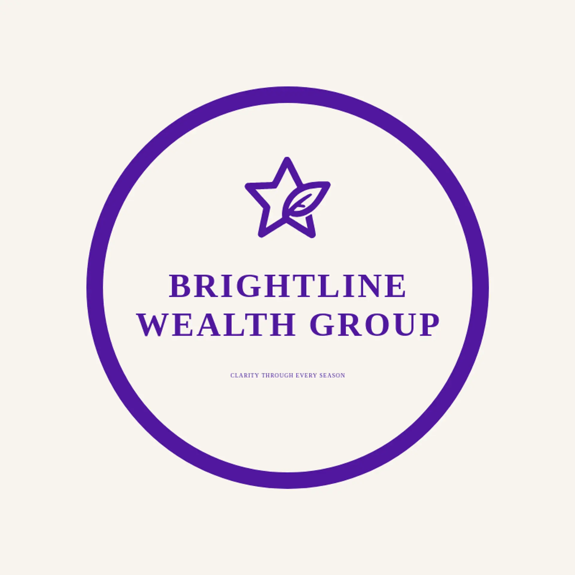 Brightline Wealth Group logo for wealth management
