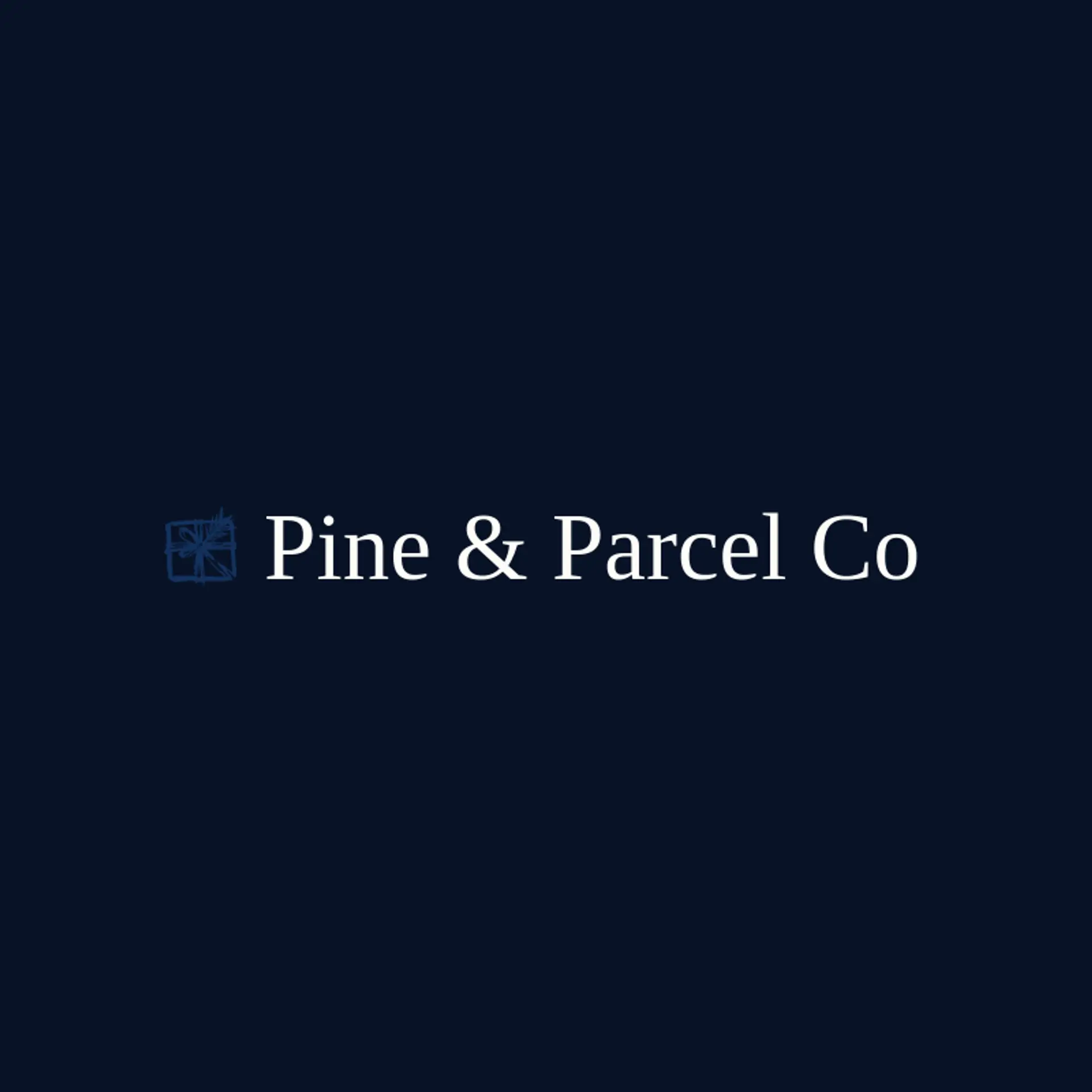 Pine & Parcel Co logo for merchant