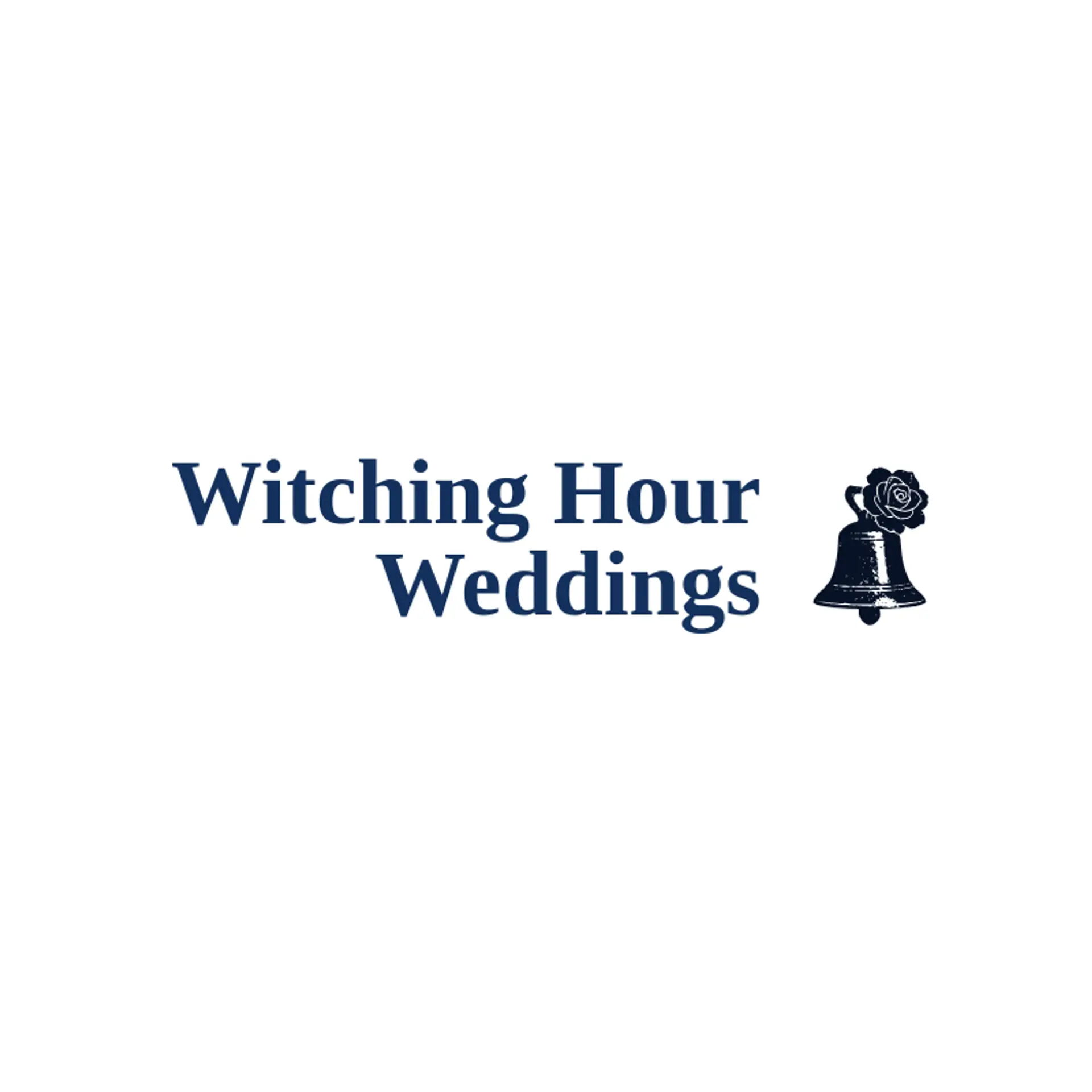 Witching Hour Weddings logo for goth