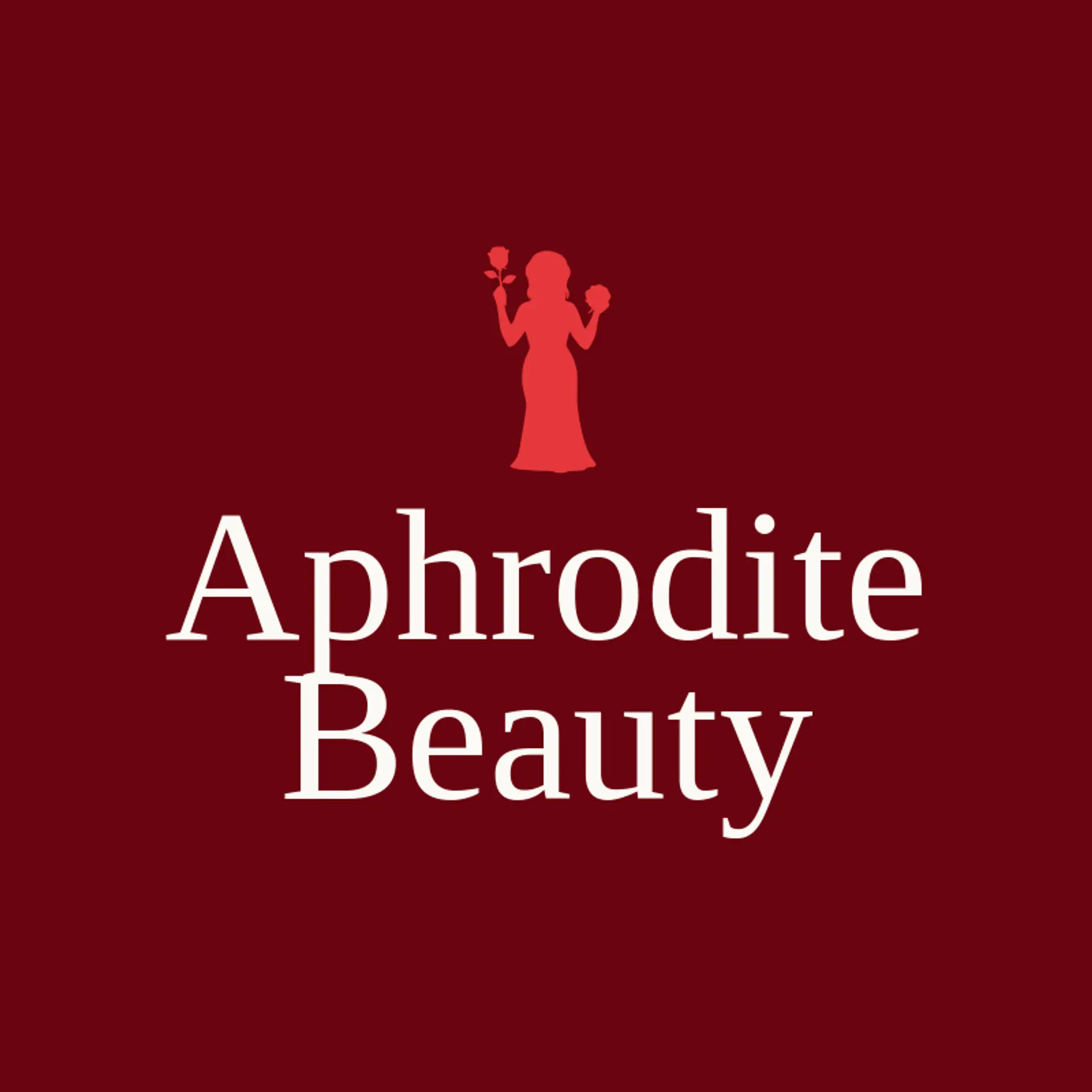 Aphrodite Beauty logo for greek god