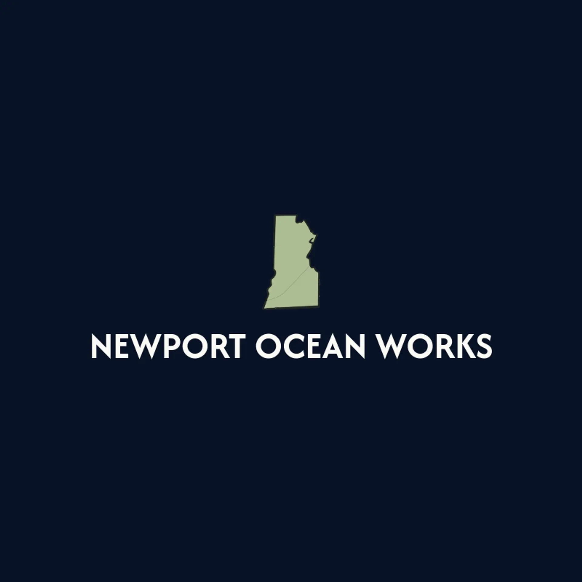 Newport Ocean Works logo for rhode island
