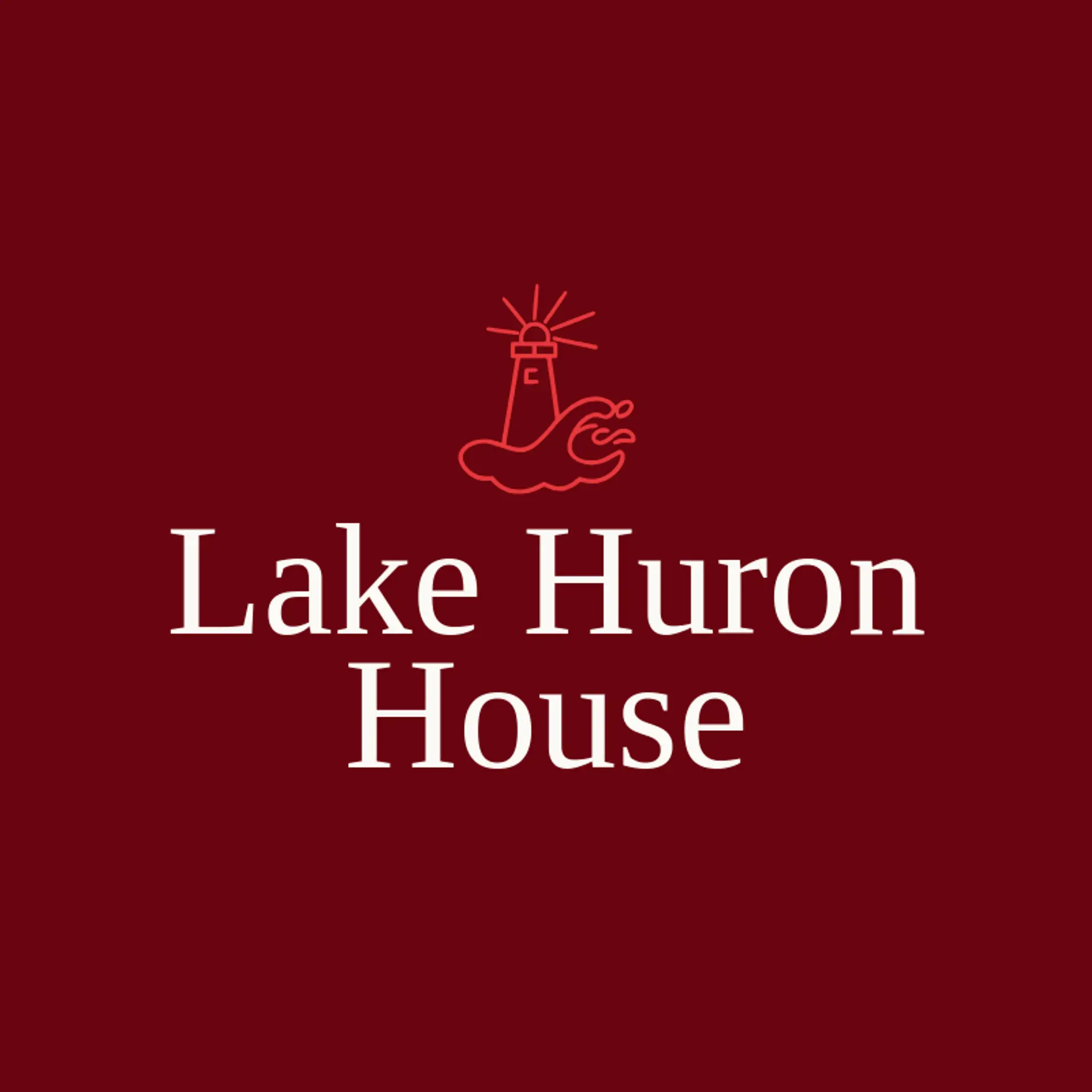 Lake Huron House logo for michigan