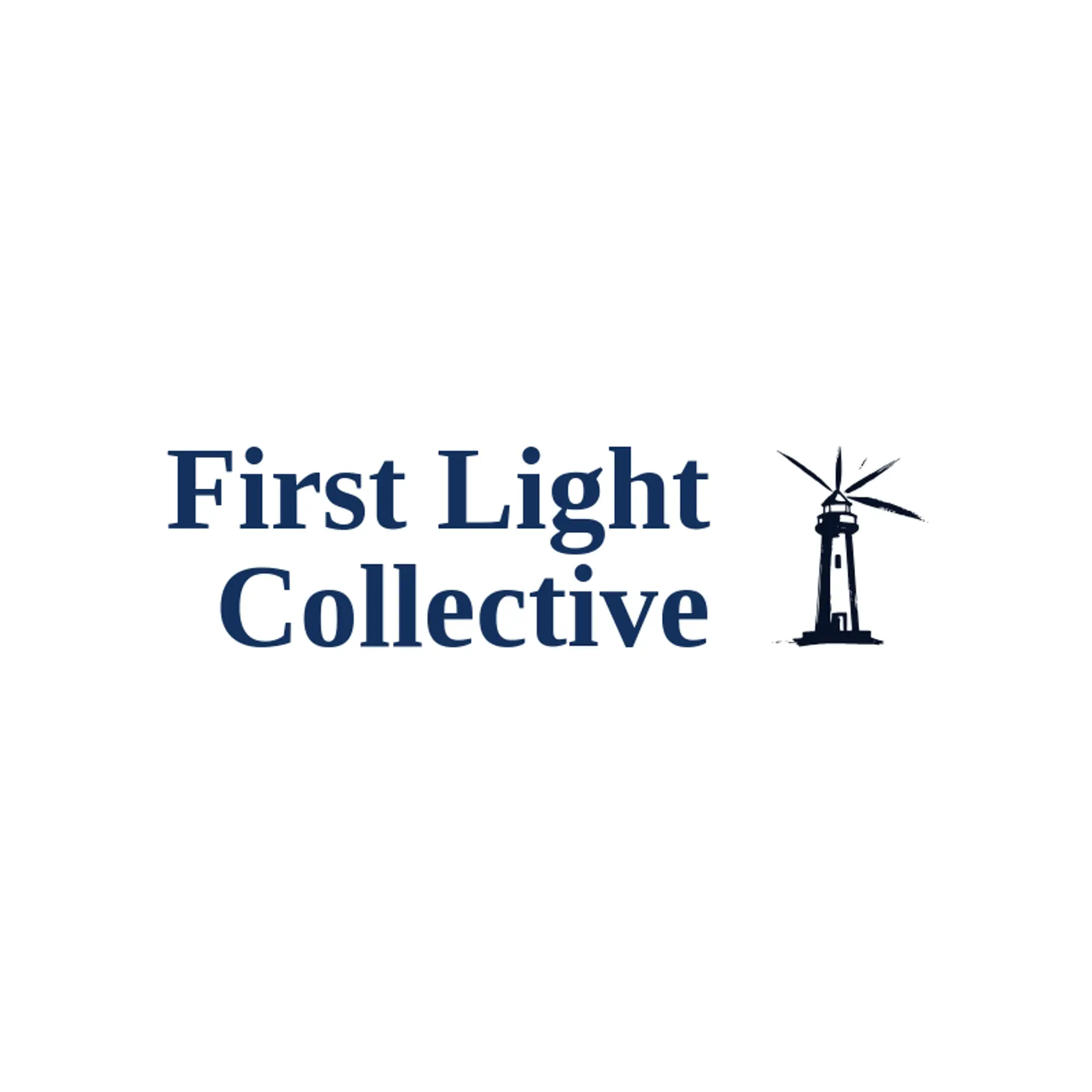 First Light Collective logo for mission