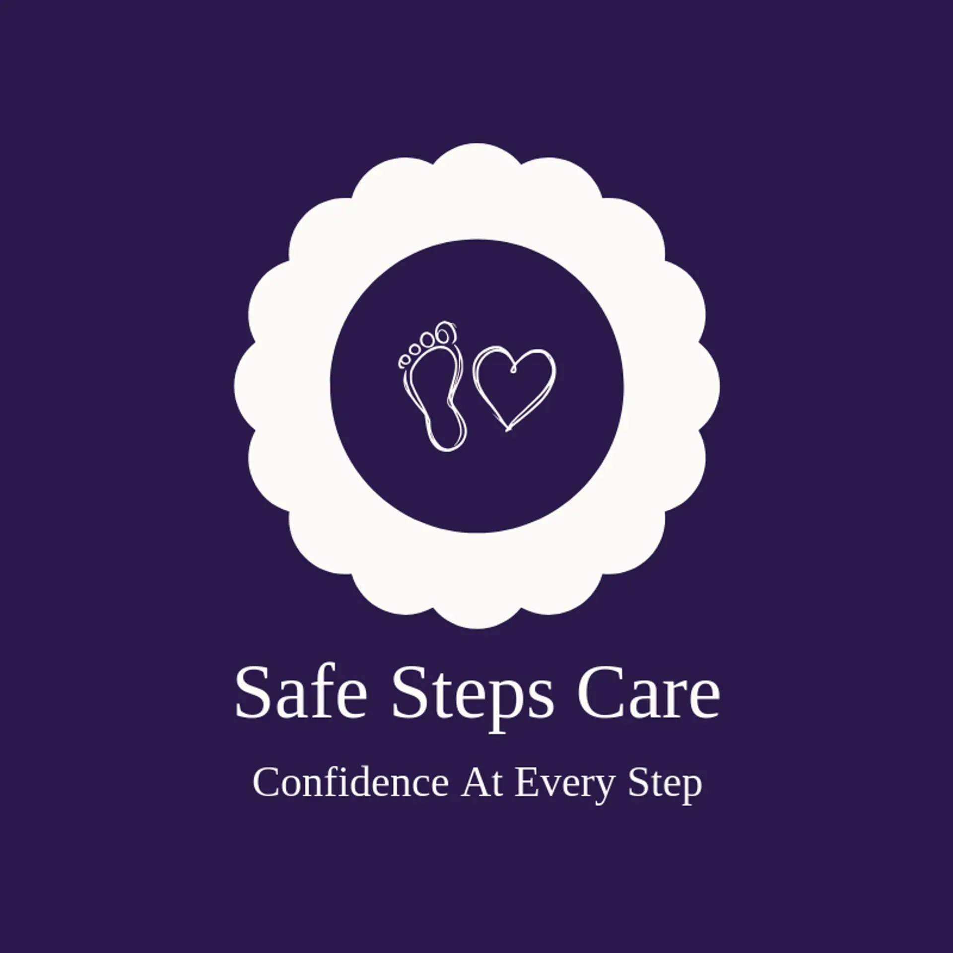 Safe Steps Care logo for home care