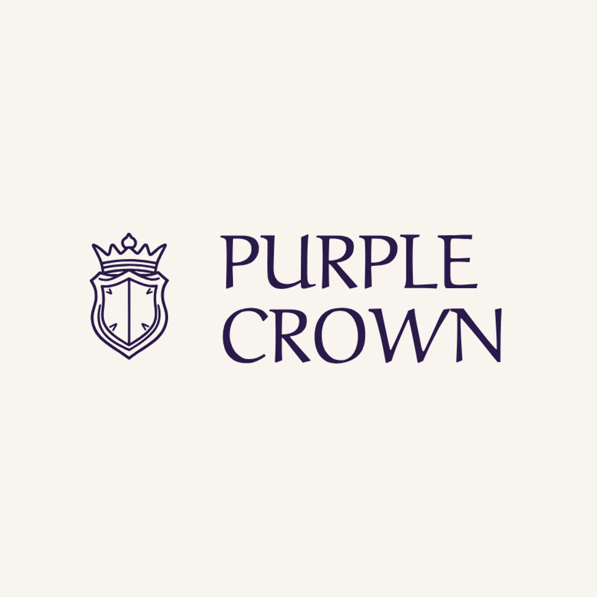 Purple Crown logo for police