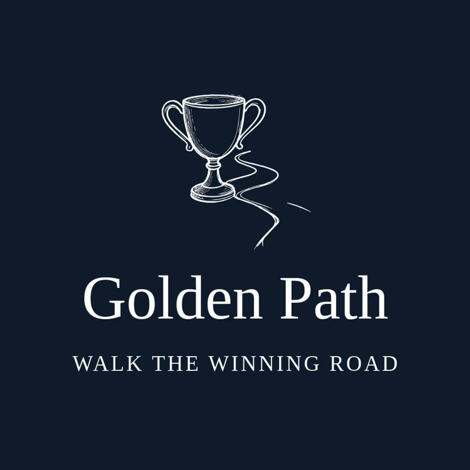 Golden Path logo for trophy