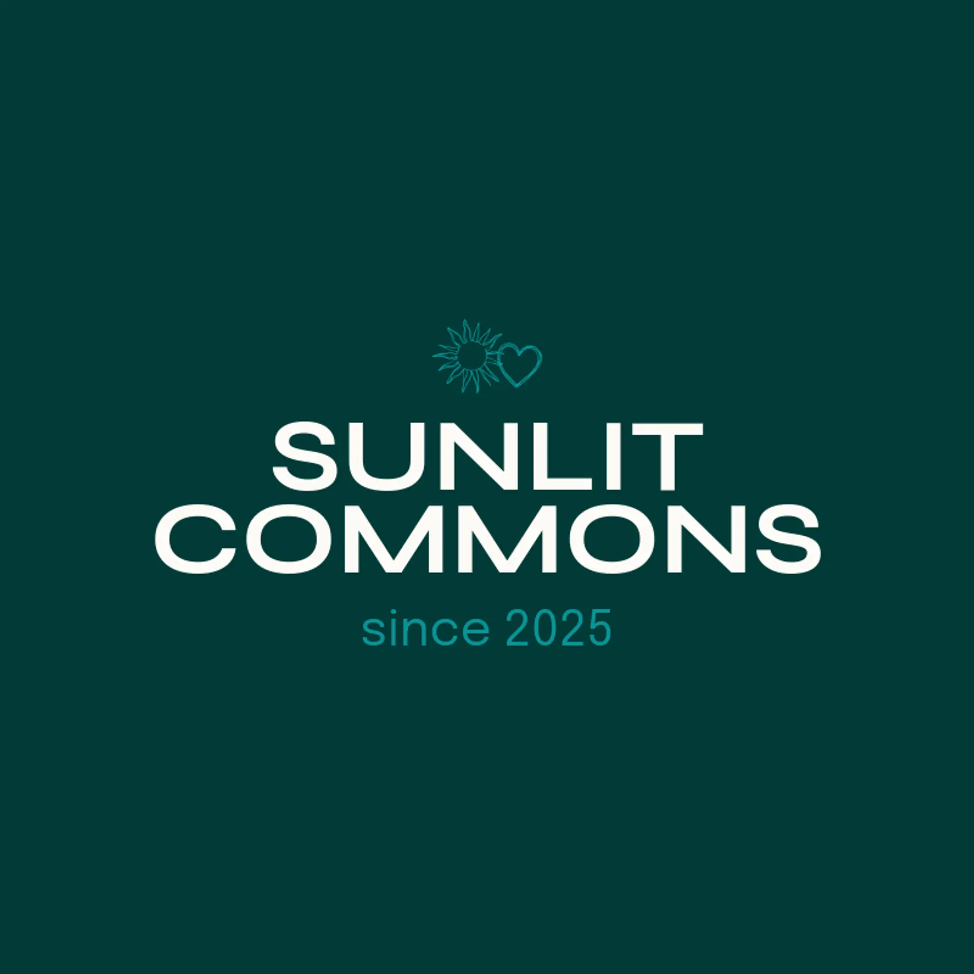 Sunlit Commons logo for community