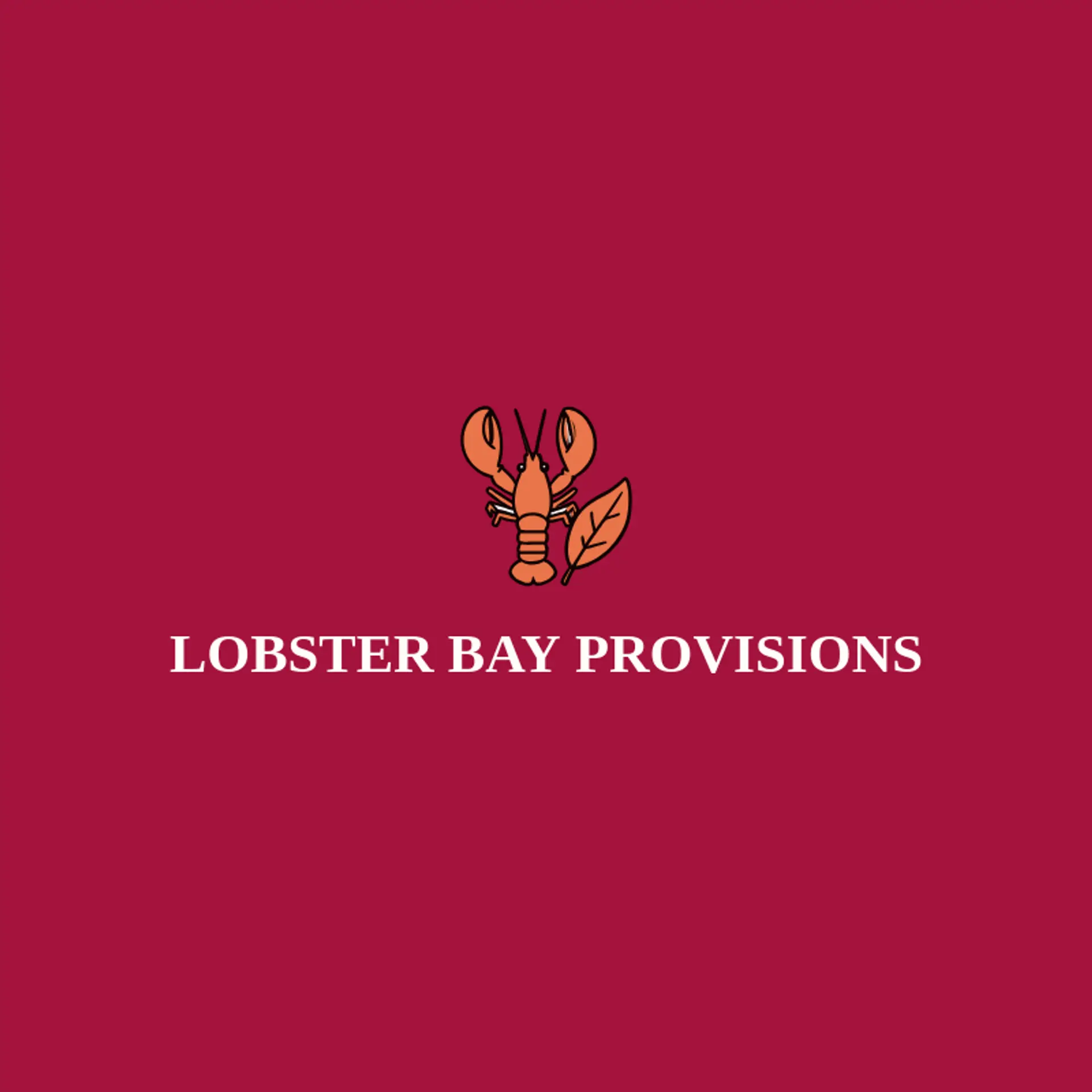 Lobster Bay Provisions logo for lobster