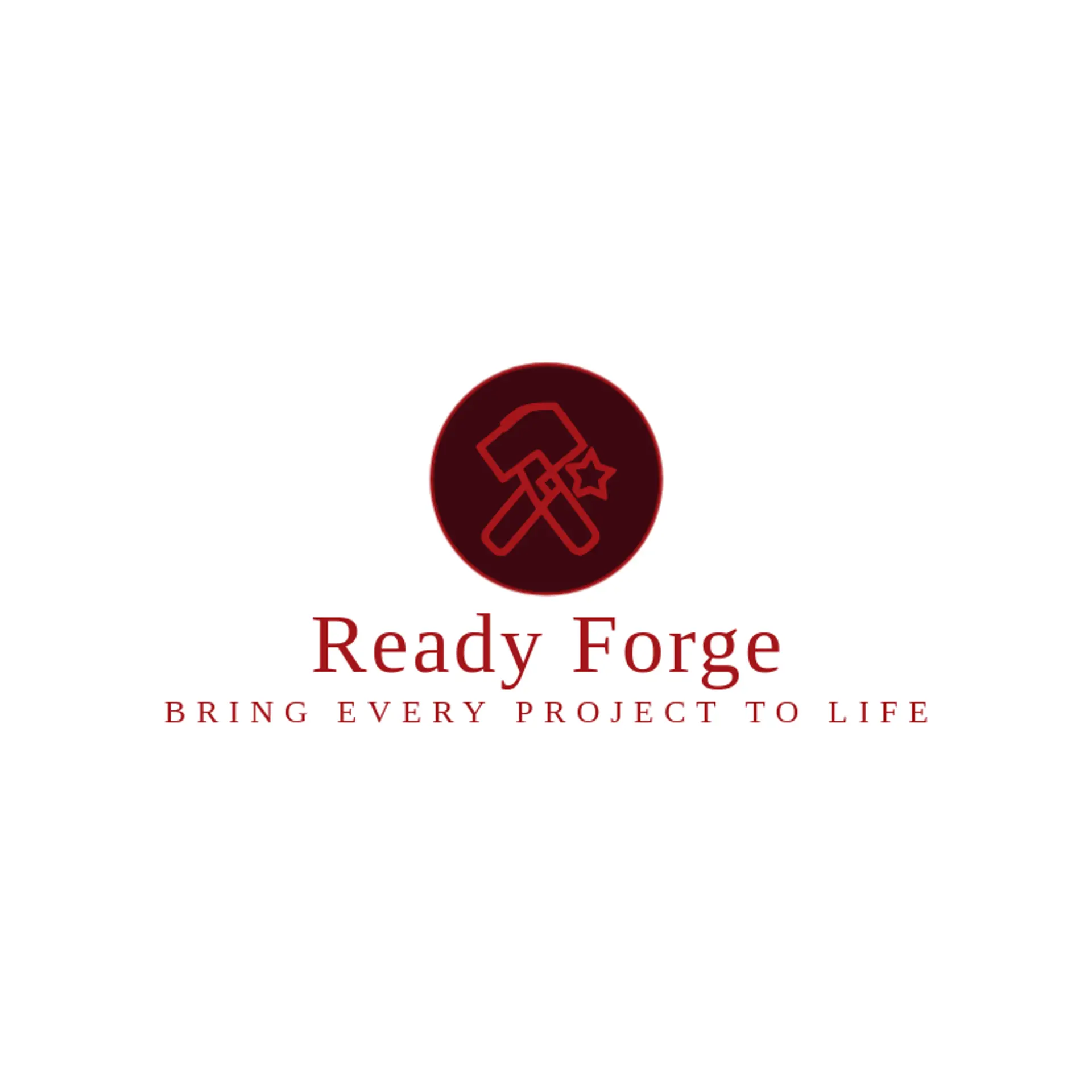 Ready Forge logo for tool
