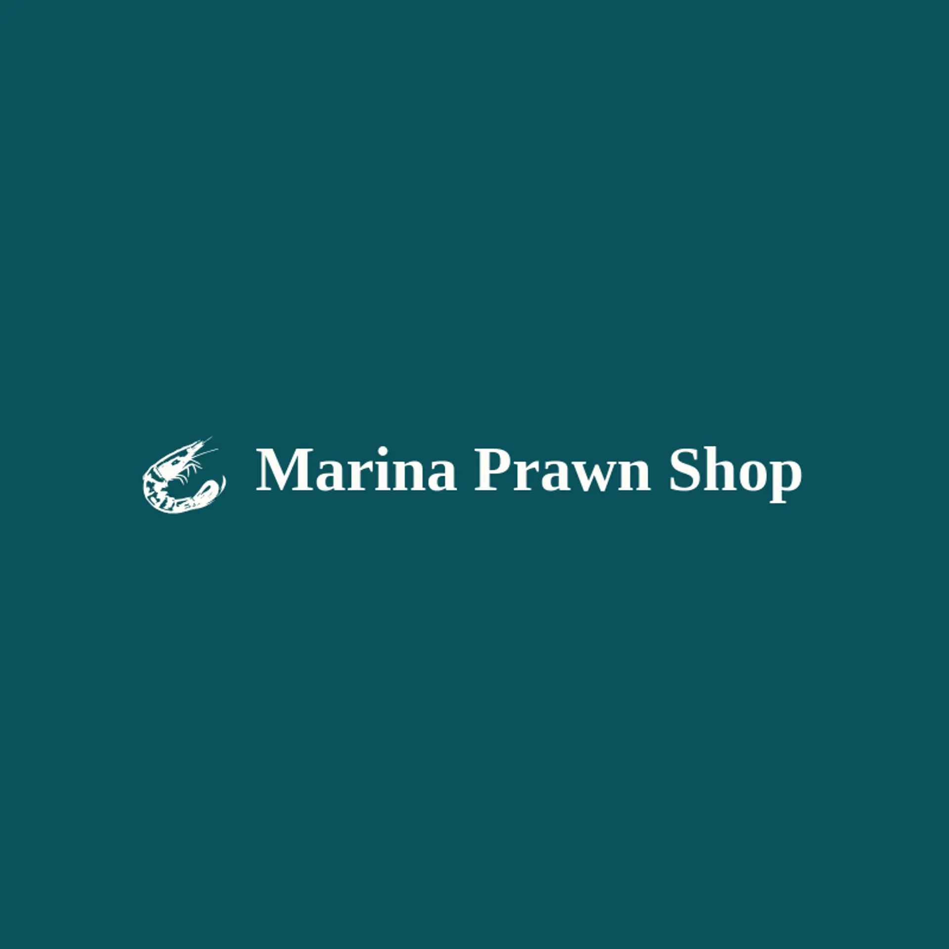 Marina Prawn Shop logo for shrimp