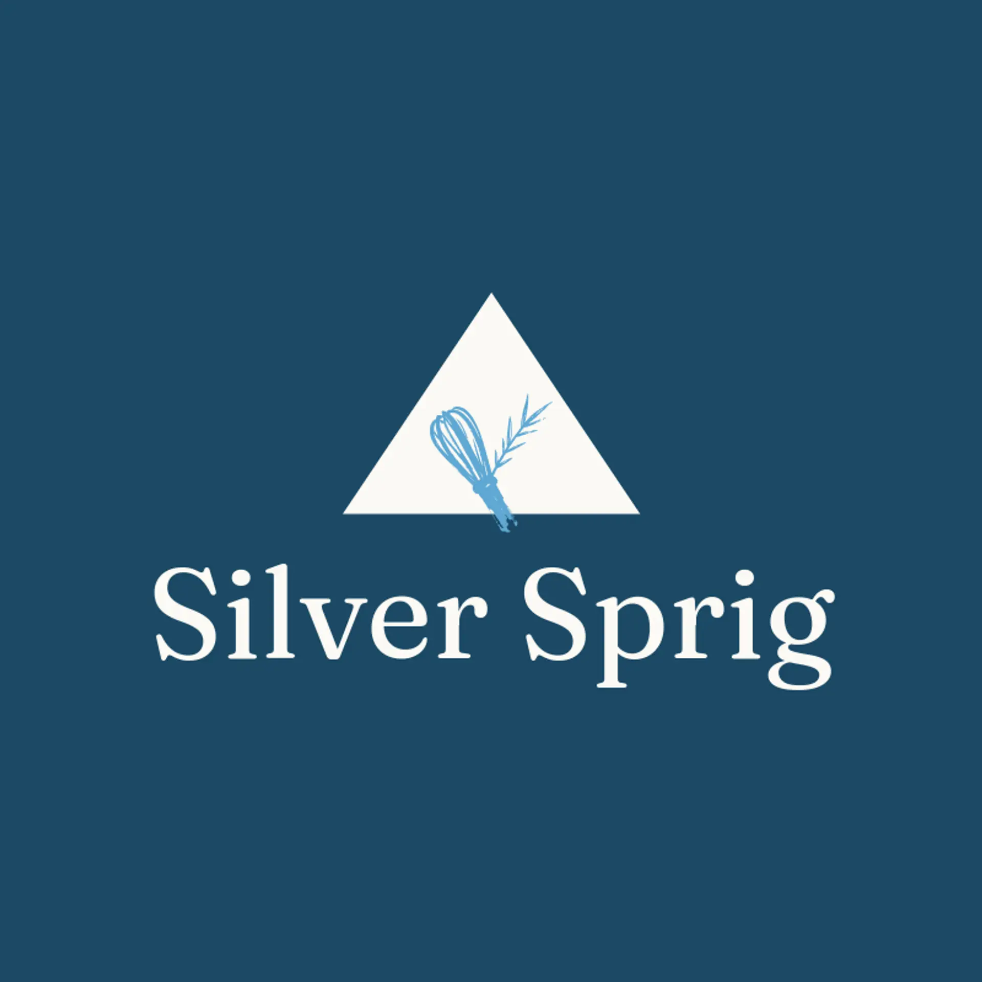 Silver Sprig logo for tea