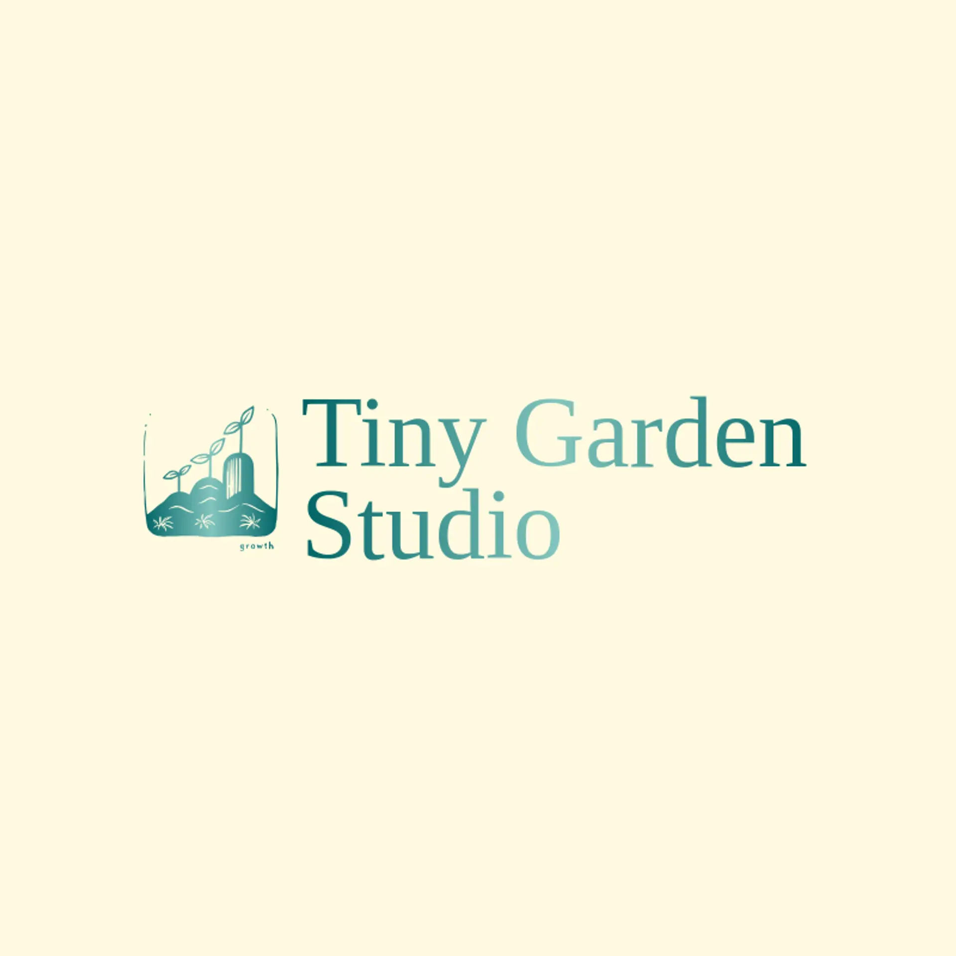 Tiny Garden Studio logo for sprout