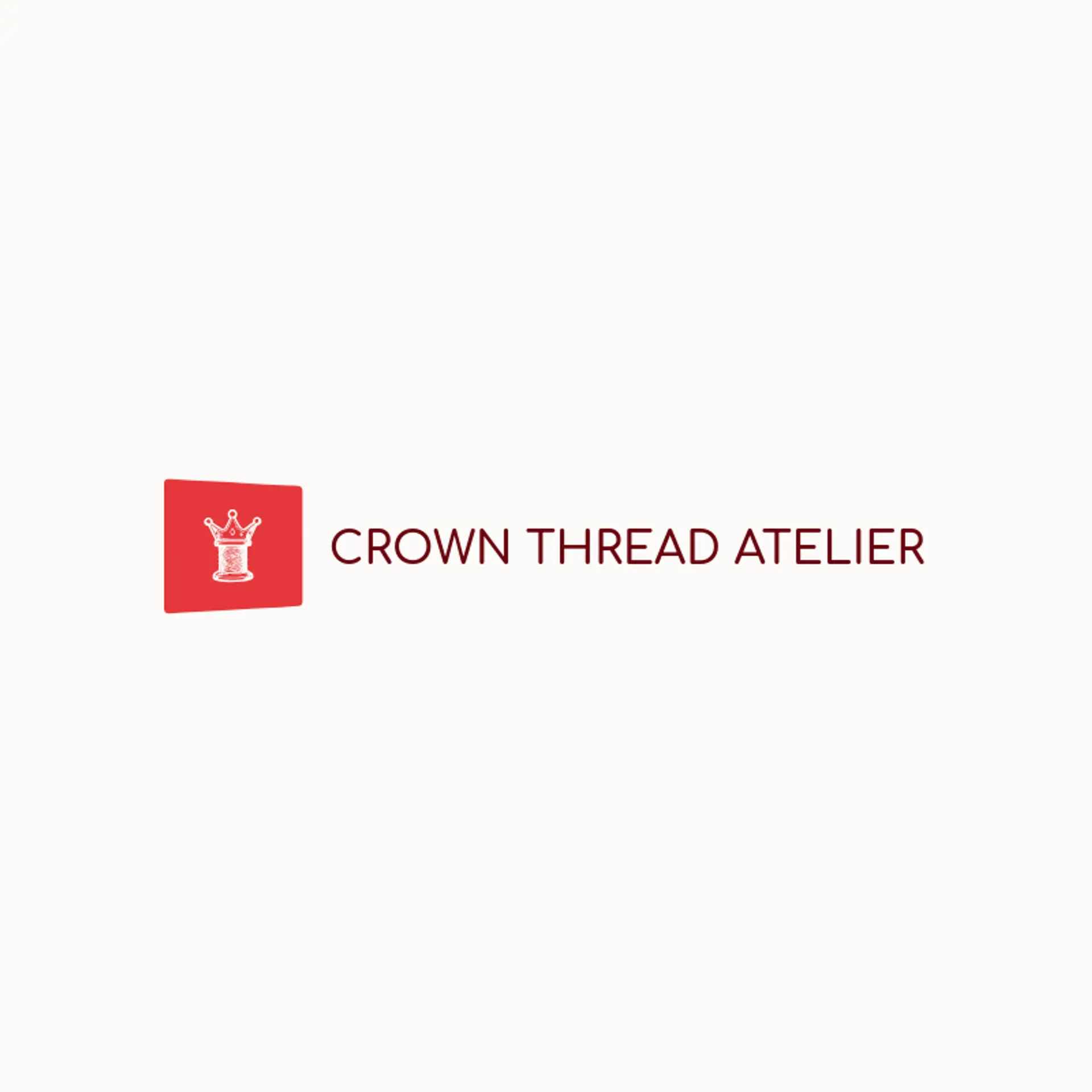 Crown Thread Atelier logo for embroidery