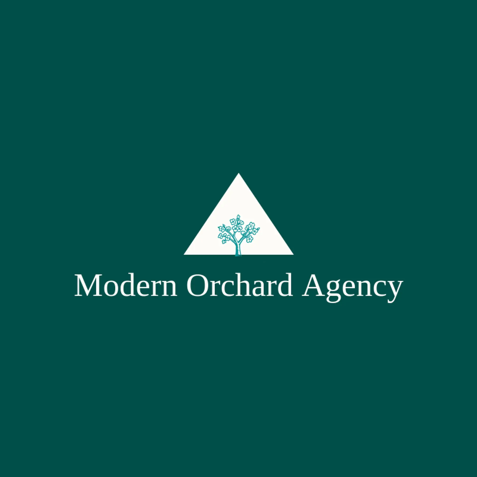 Modern Orchard Agency logo for digital agency