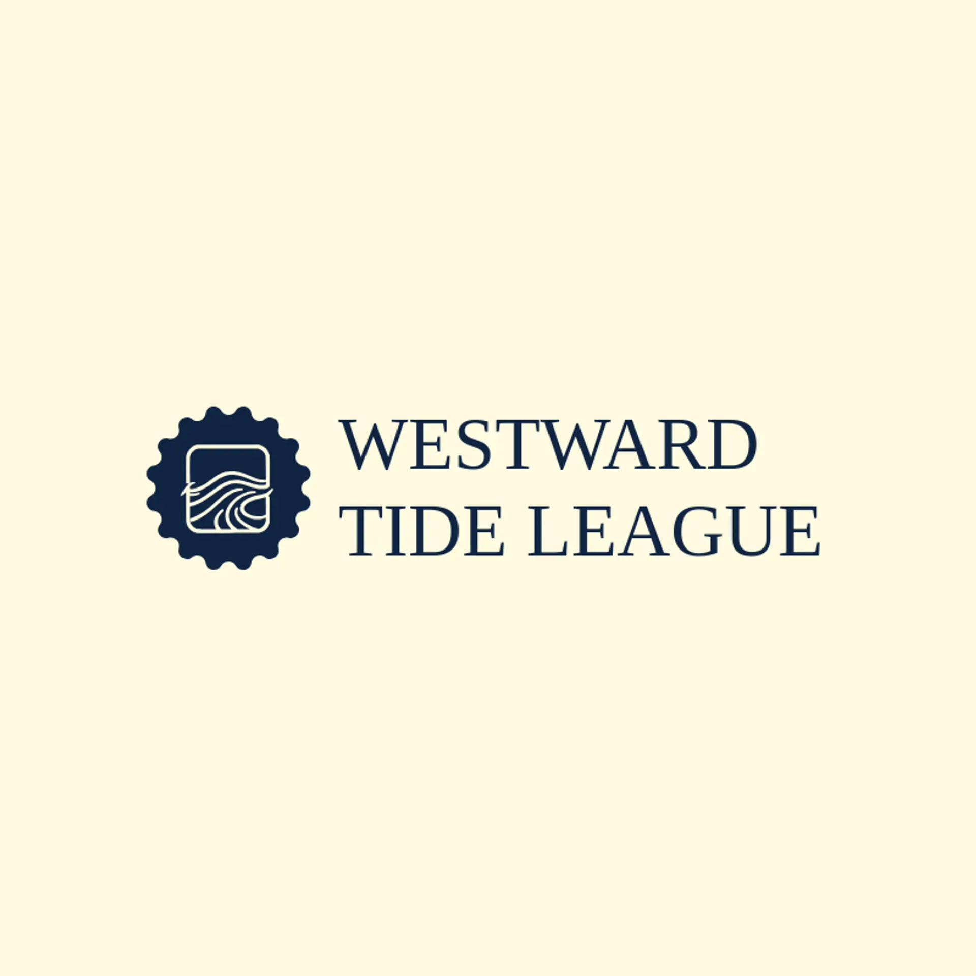 Westward Tide League logo for tide