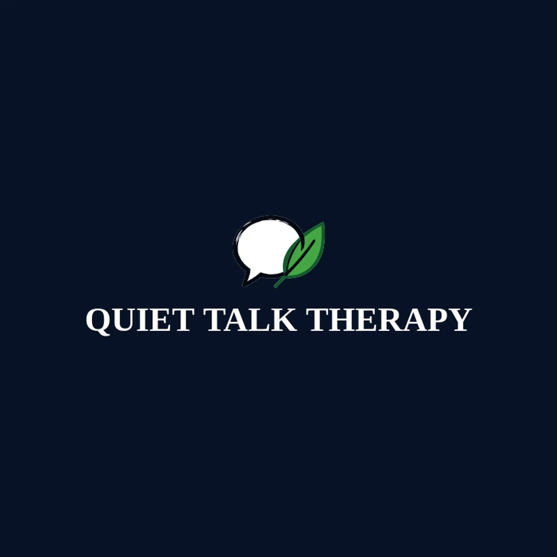 Quiet Talk Therapy logo for therapy