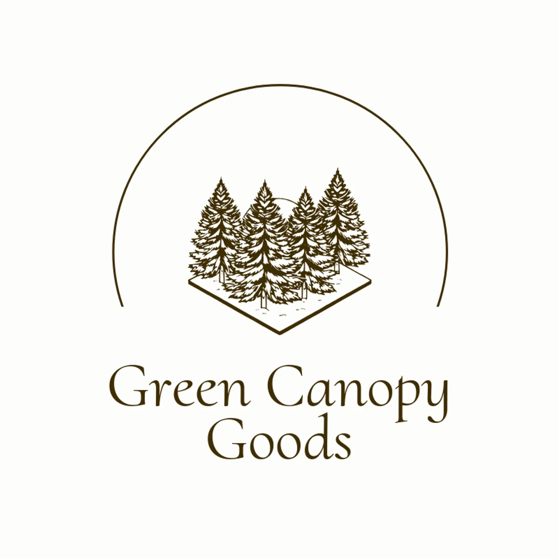 Green Canopy Goods logo for evergreen
