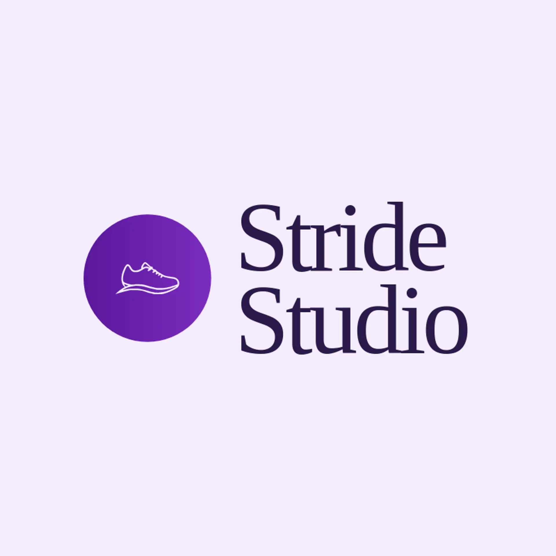 Stride Studio logo for exercise