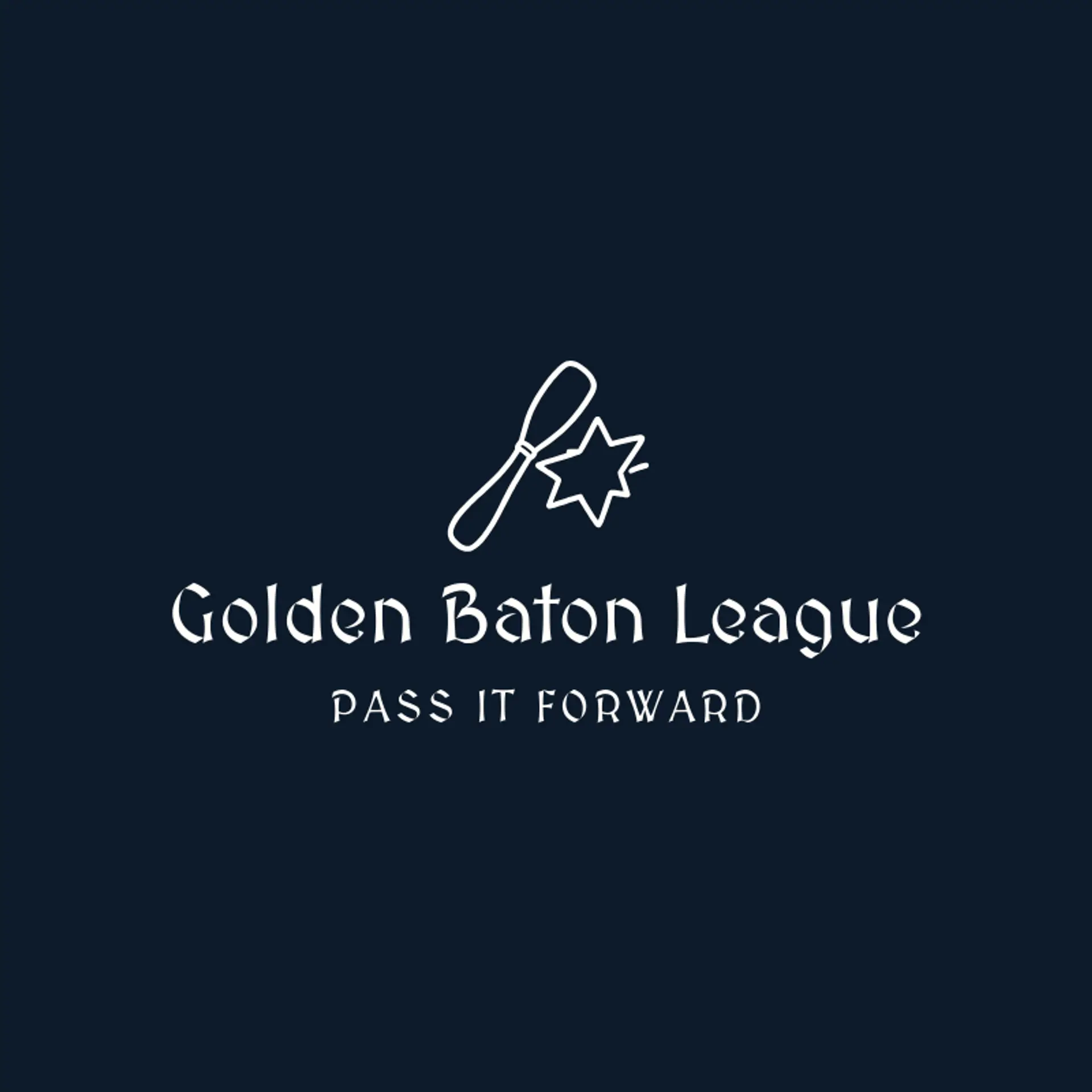 Golden Baton League logo for track