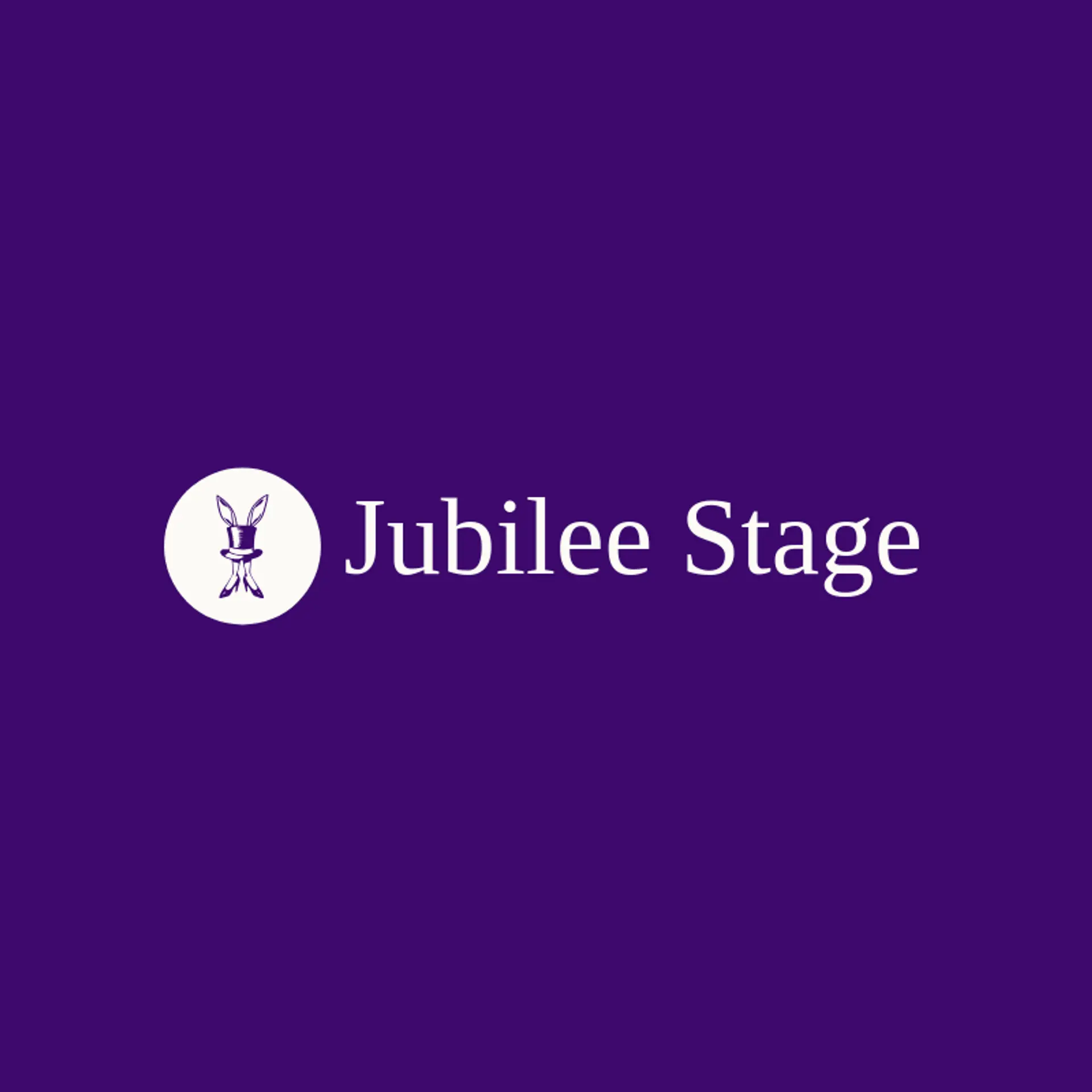 Jubilee Stage logo for cabaret