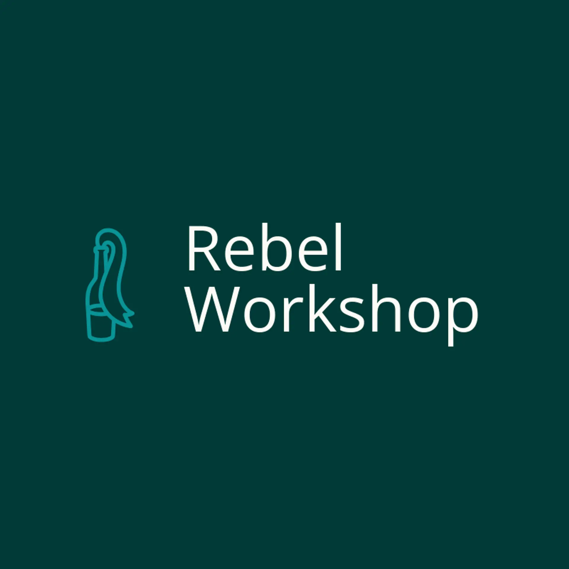 Rebel Workshop logo for rebel